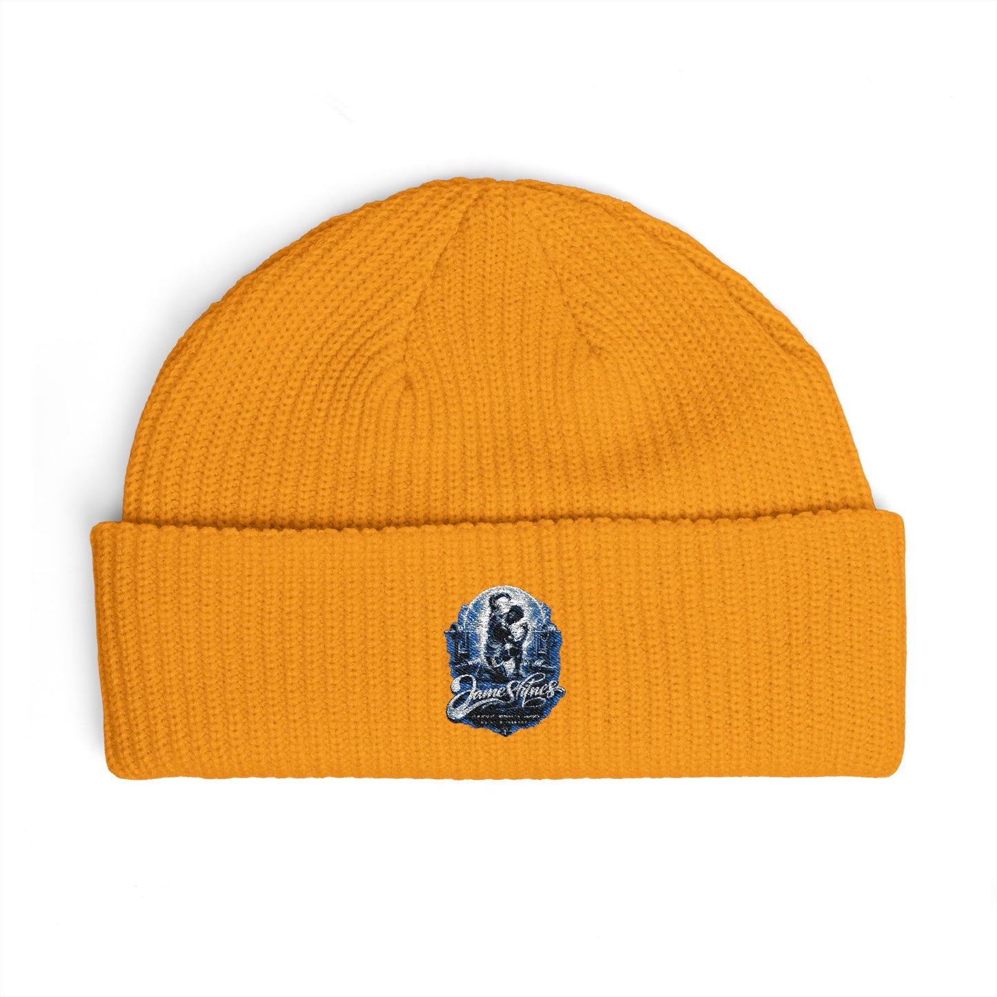 Merch Wars Product 016 Season 3 Embroidered Retro Pizza Cuff Beanie – by James Fitness