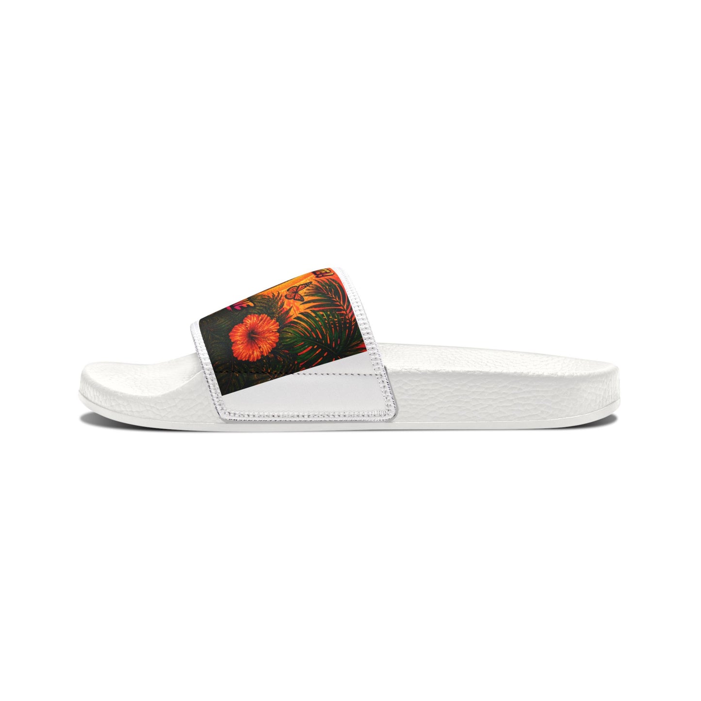 Merch Wars Product 003 : Removable-Strap Slide Sandals — by Poussylove