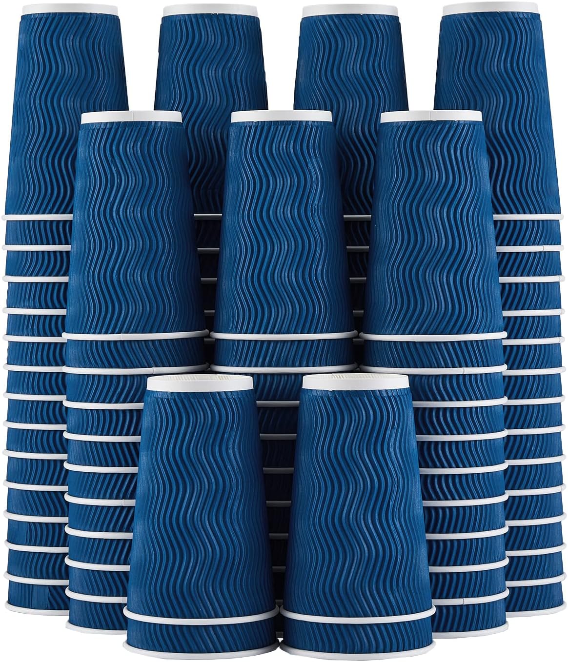 Disposable Insulated Corrugated Paper Cup, 16oz, 90-Pack ($0.297/Unit)