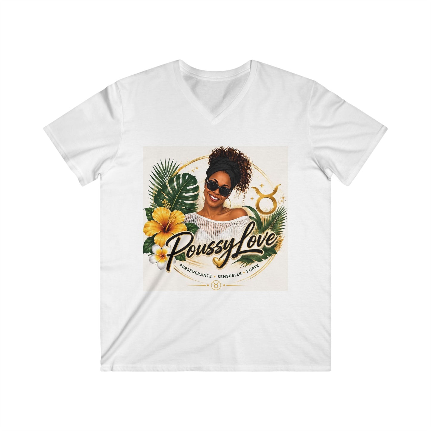 EUROPE ONLY/ MERCH WARS/ Fitted V-Neck Short Sleeve Tee #APP018/ by Poussylove