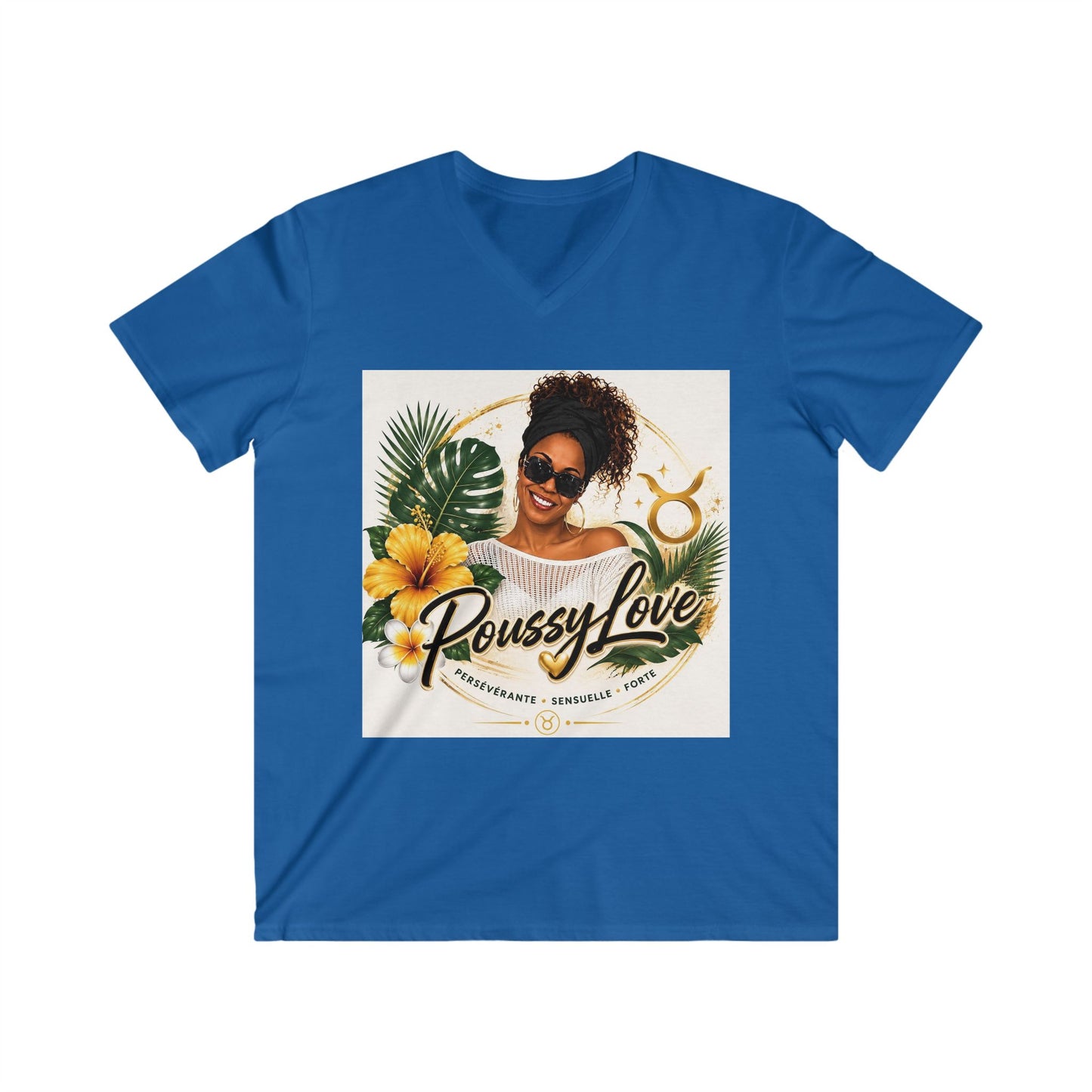 EUROPE ONLY/ MERCH WARS/ Fitted V-Neck Short Sleeve Tee #APP018/ by Poussylove