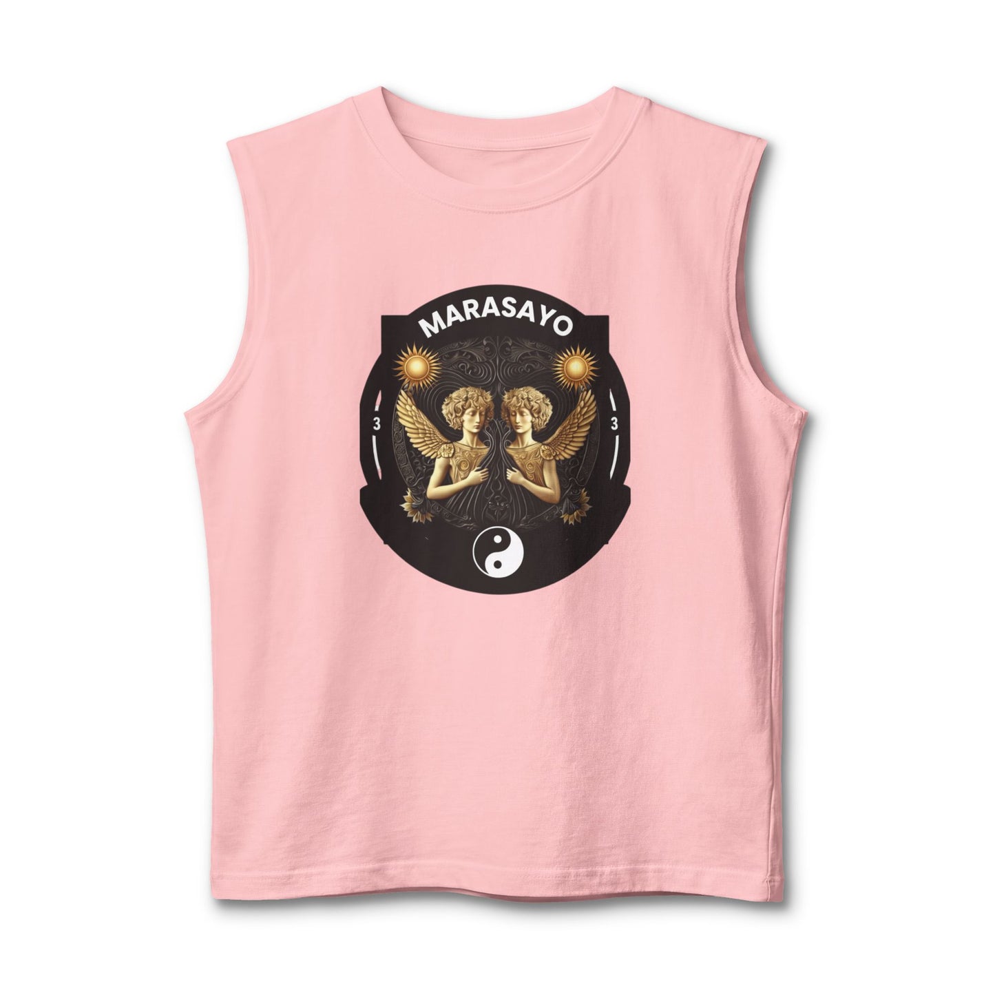 Merch Wars Season 3 Product 008 Graphic Muscle Tank — by Marasa Yo V3