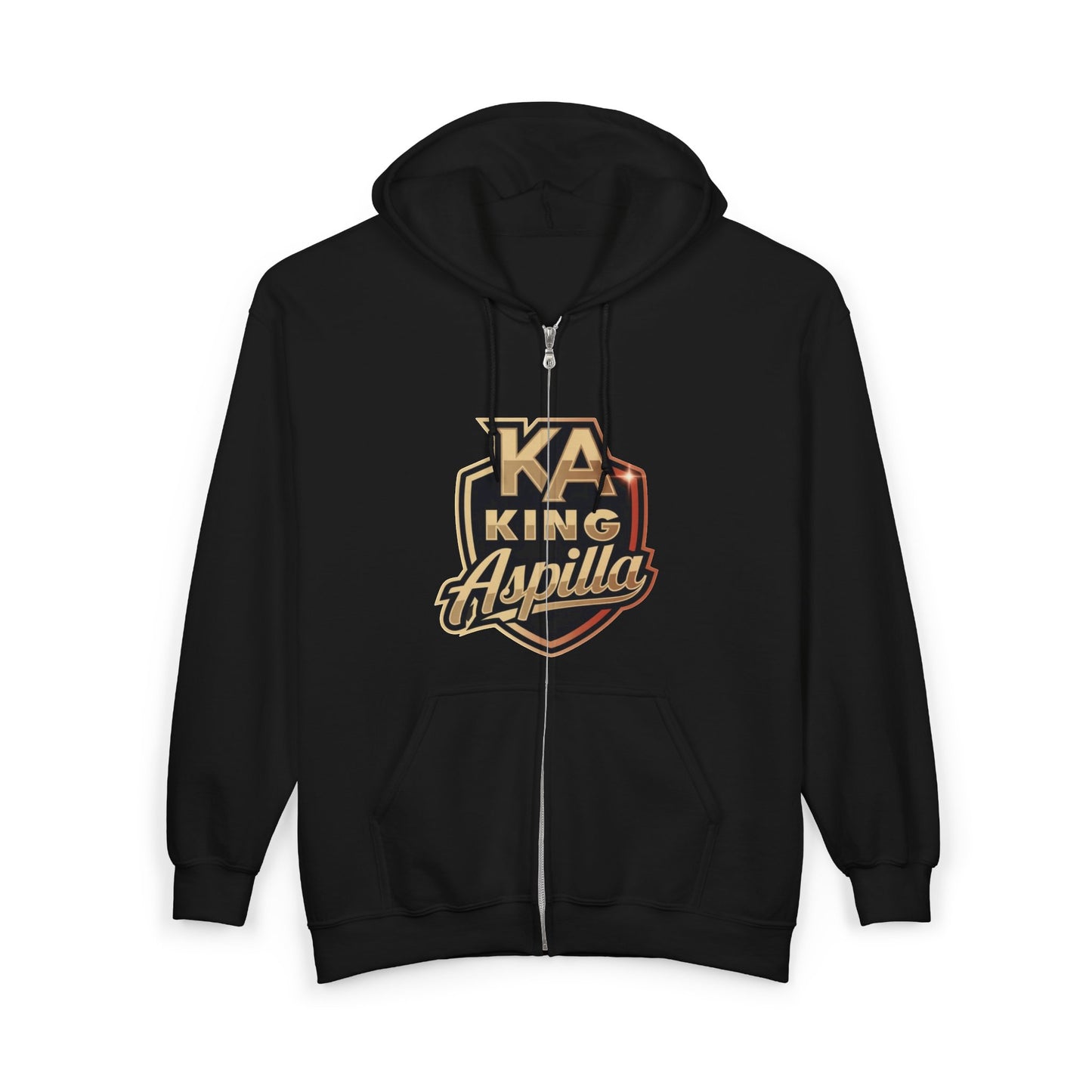 Merch Wars Product 012 Zip Hoodie Pullover/  Gildan 18600/ Size: 4500X3000 px By King Aspilla V3