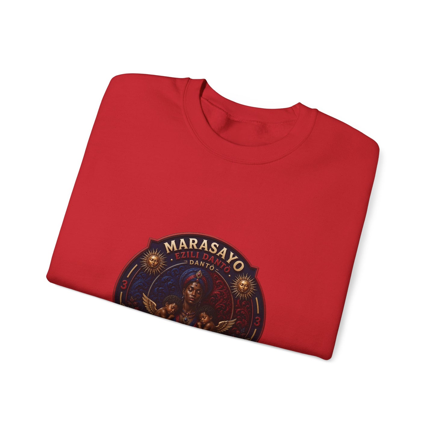 Merch Wars Product 013 Crewneck Sweatshirt/ Gildan 18000/ Size: 3852X4398 px by Marasa yo V3