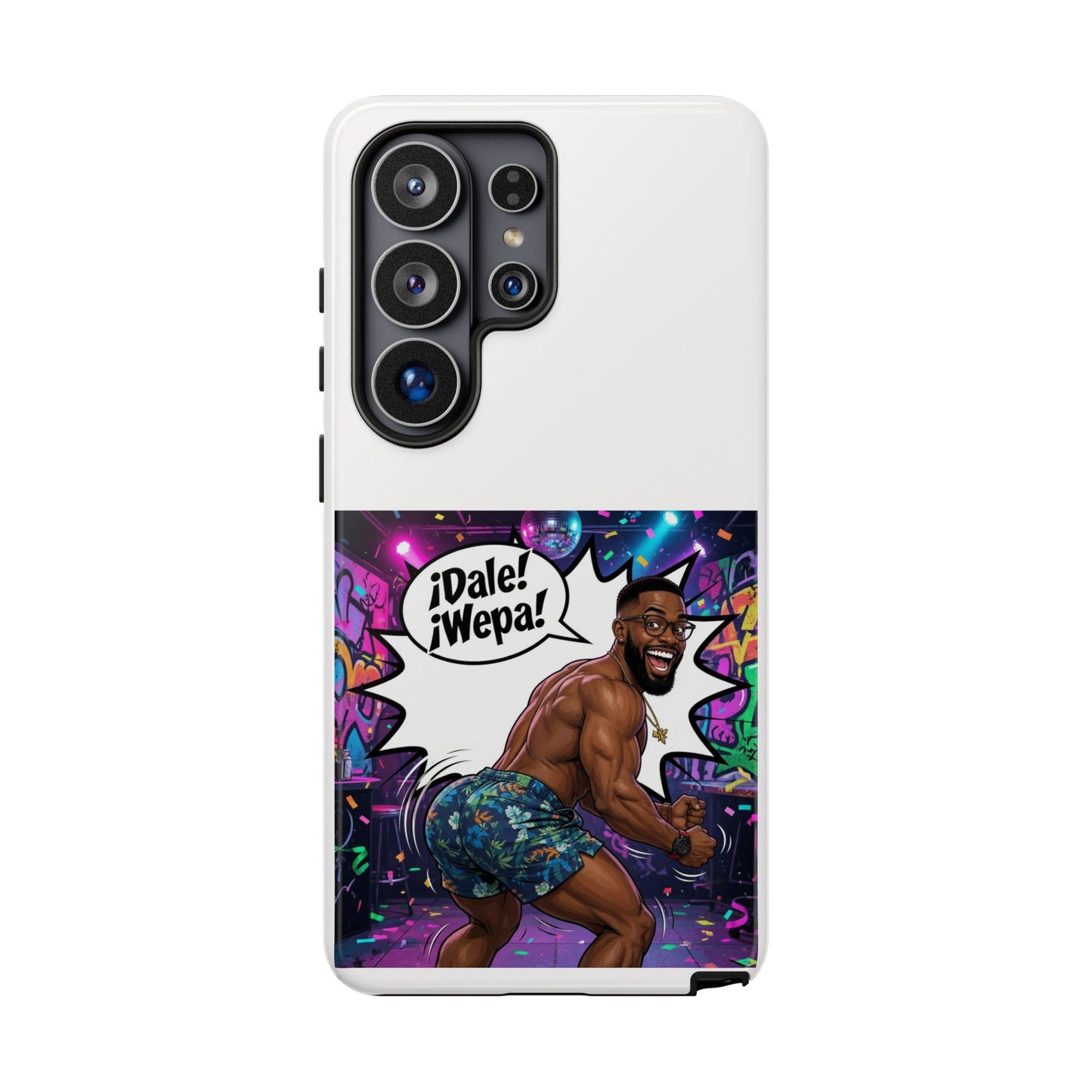 Merch Wars Product 024 Tough Phone Case – by El Negro Chocolate V2