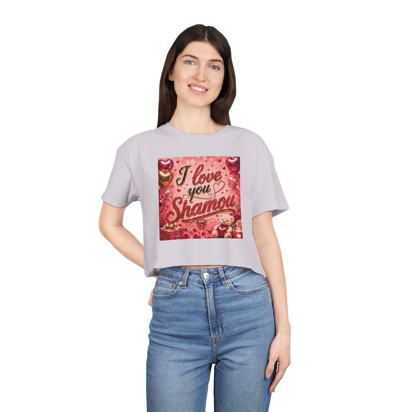 USA ONLY/ MERCH WARS/ Women's Crop Tee # APP001/ by Shamou