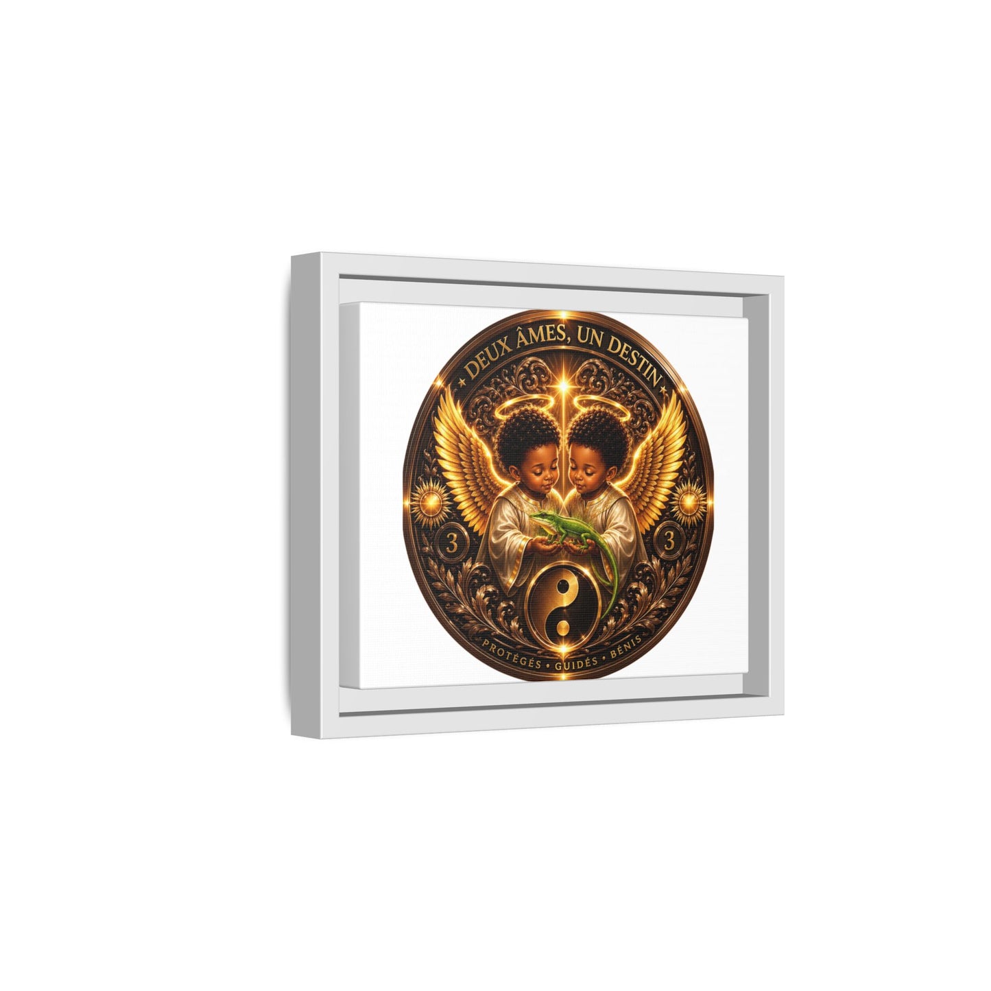 Merch Wars Product 002 : Matte Canvas, Framed (Multi-color) / Desing (3000X2400 px) / Multiple Colors by Marasa Yo V2