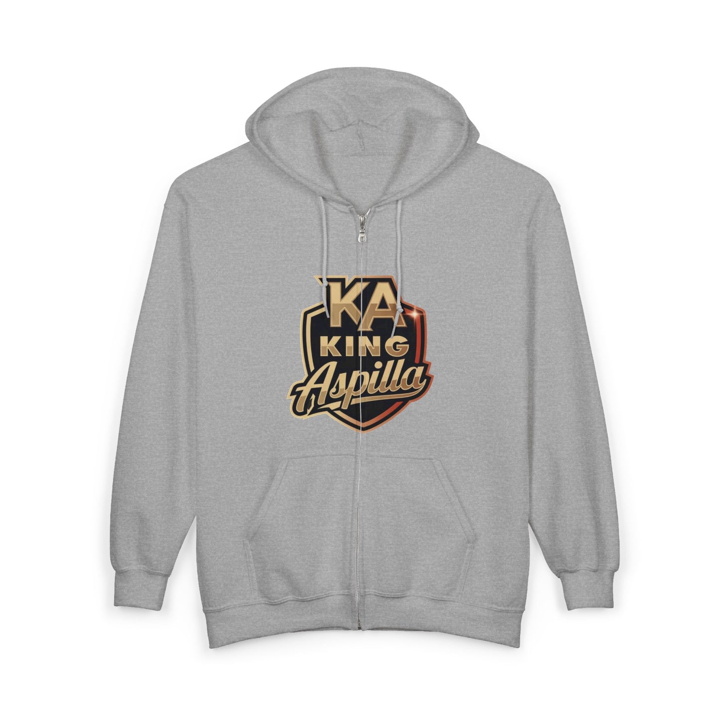 Merch Wars Product 012 Zip Hoodie Pullover/  Gildan 18600/ Size: 4500X3000 px By King Aspilla V3