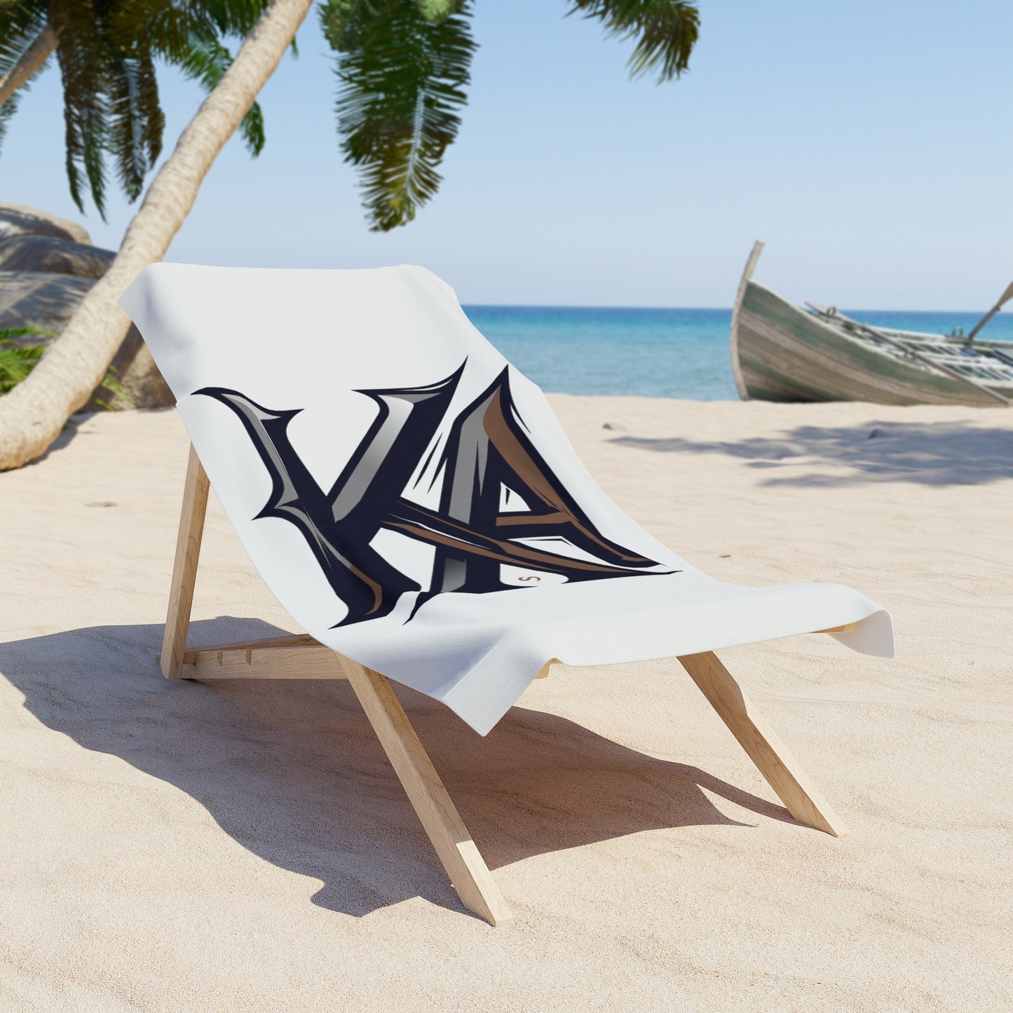 Merch Wars Product 020. Beach Towel — By King Aspilla V2