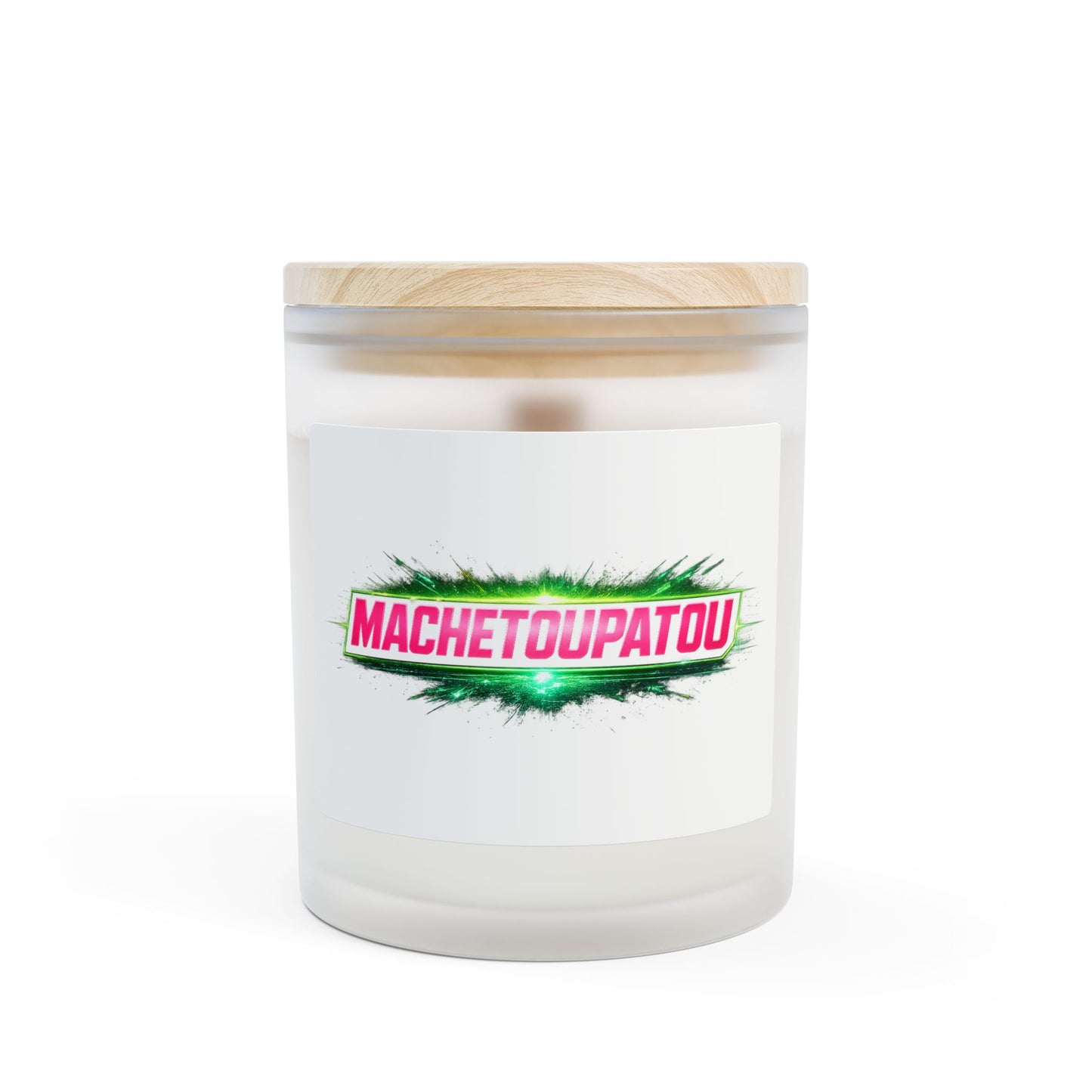 MT TEMPLATE/ USA ONLY/ MERCH WARS/ Scented Frosted Glass Candle — 11oz #HOME014 - by