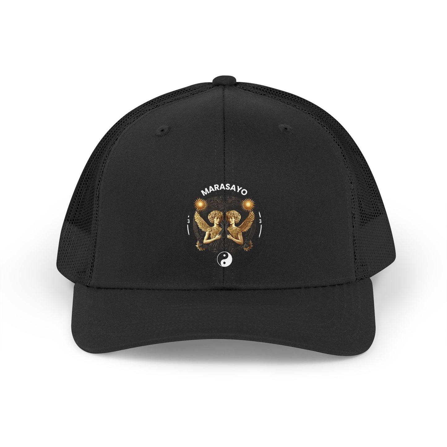 Merch Wars Product 015 -Trucker Hat — Retro  Mesh Cap by Marasa Yo