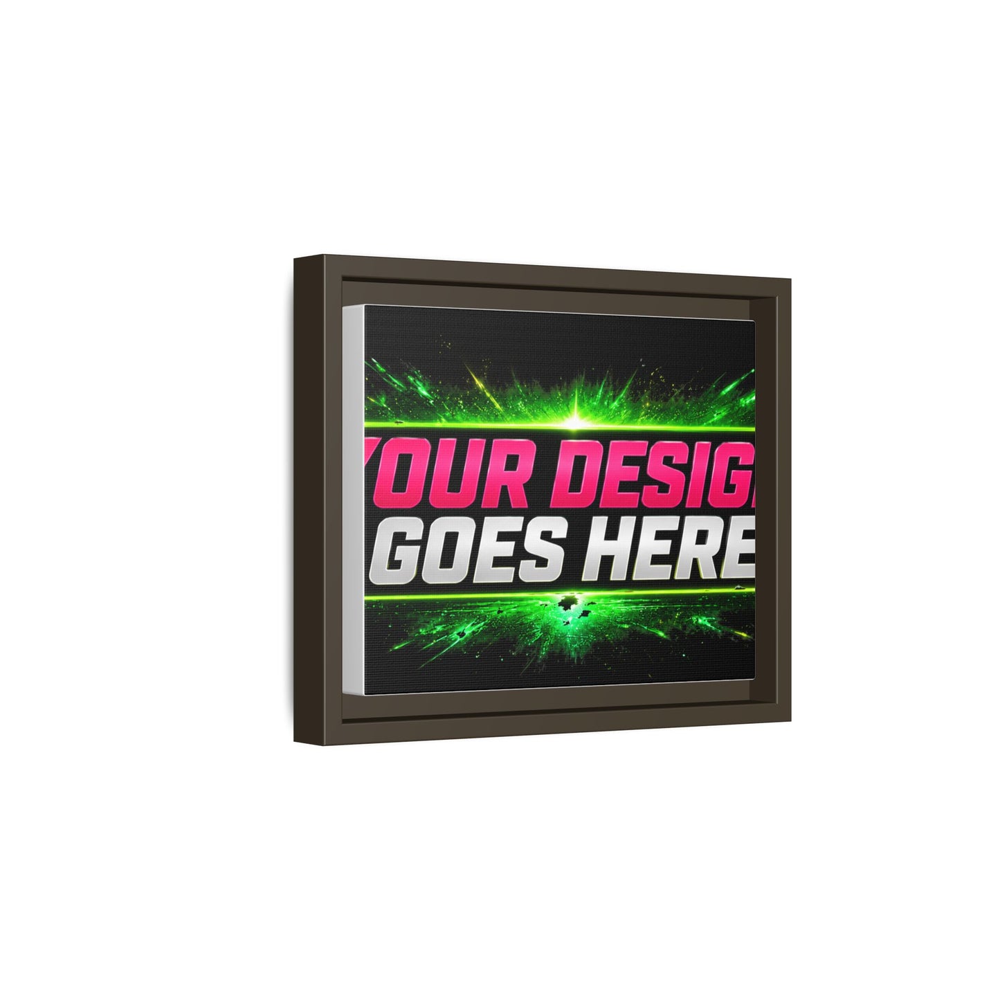 Template  Merch Wars Product #036 Framed Matte Canvas Wall Art —