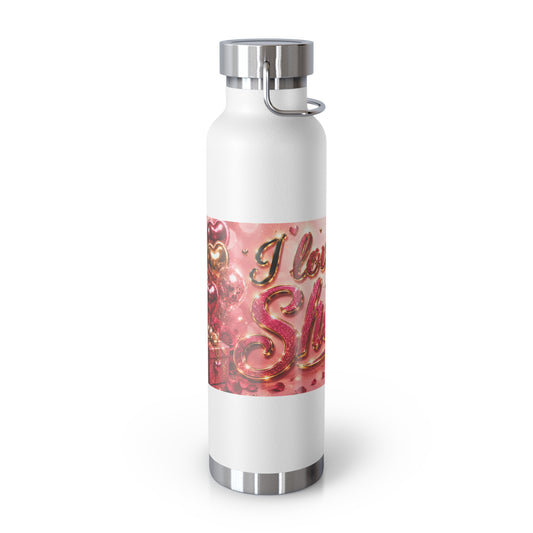 USA ONLY/ MERCH WARS/  22oz Copper Vacuum Bottle #DRINK006 - by Shamou