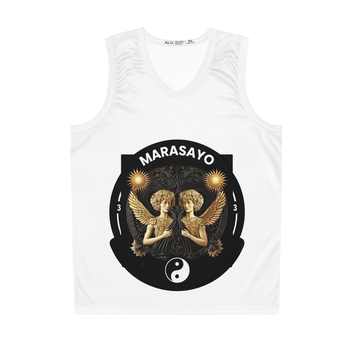 Merch Wars Product 009 Custom All-Over Print Basketball Jersey — Marasa Yo V1