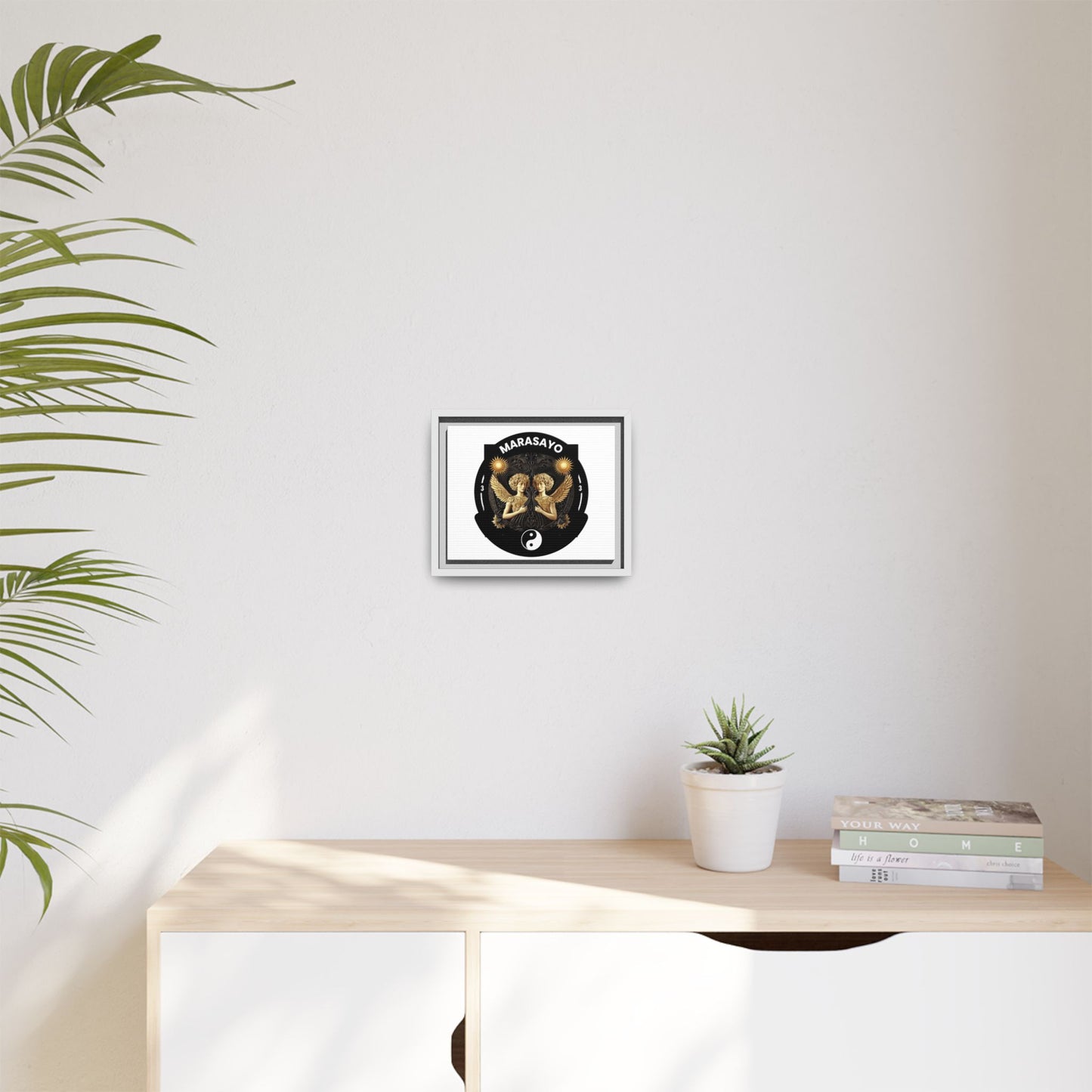 Merch Wars Product 002 : Matte Canvas, Framed (Multi-color) / Desing (3000X2400 px) / Multiple Colors / by Marasa Yo V1
