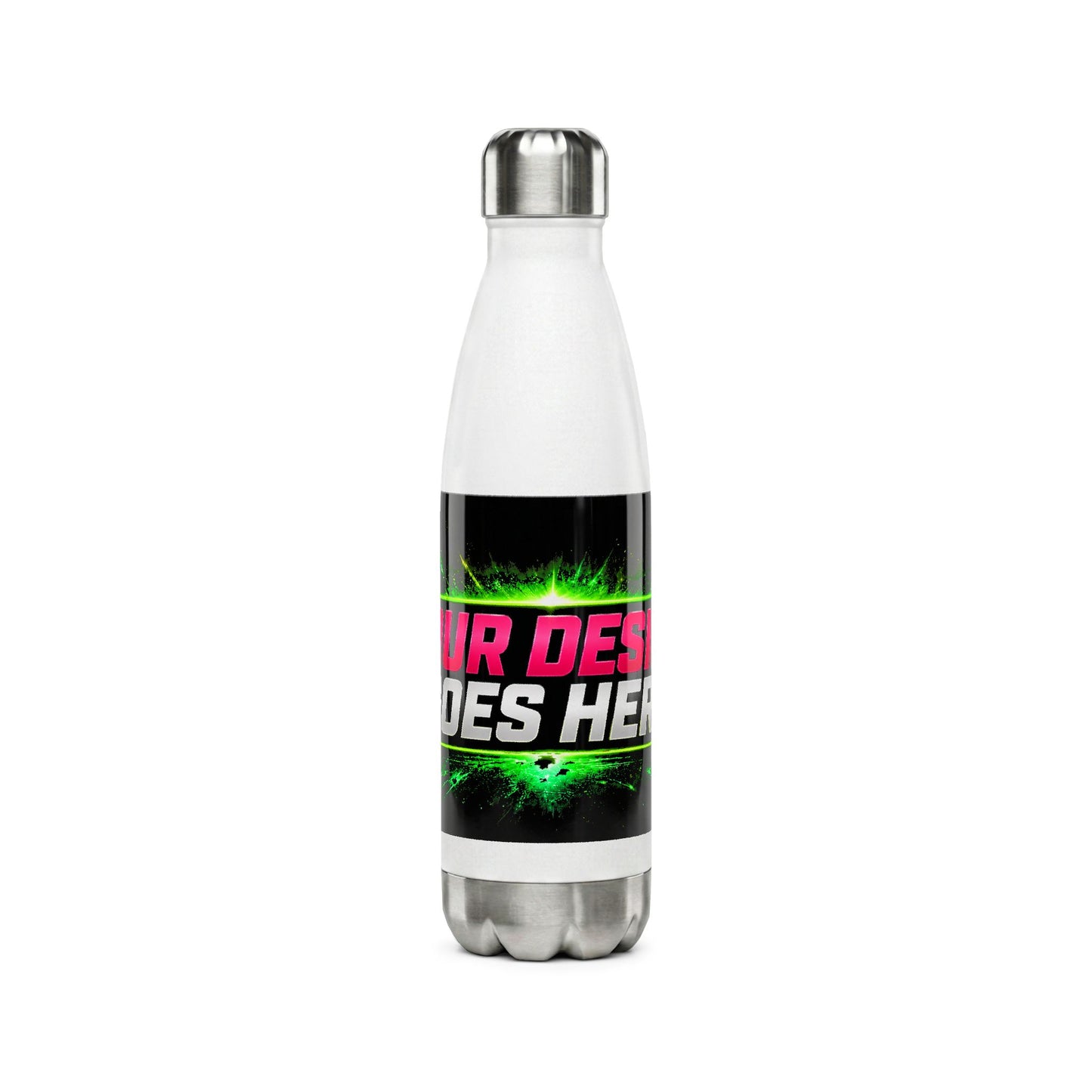 Template EUROPE Only Merch Wars - Stainless Steel Water Bottle – 17oz - by