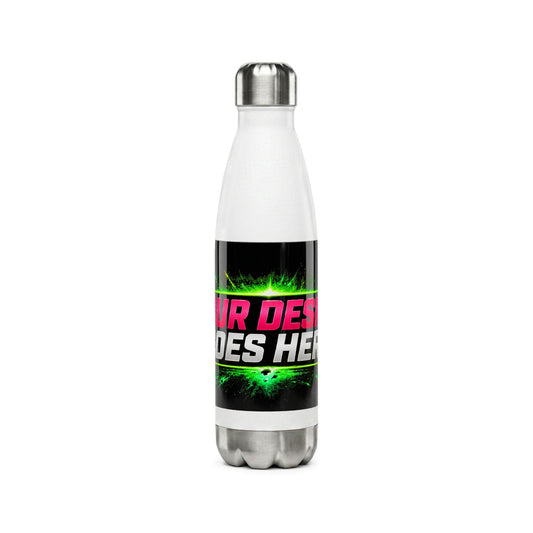 Template EUROPE Only Merch Wars - Stainless Steel Water Bottle – 17oz - by