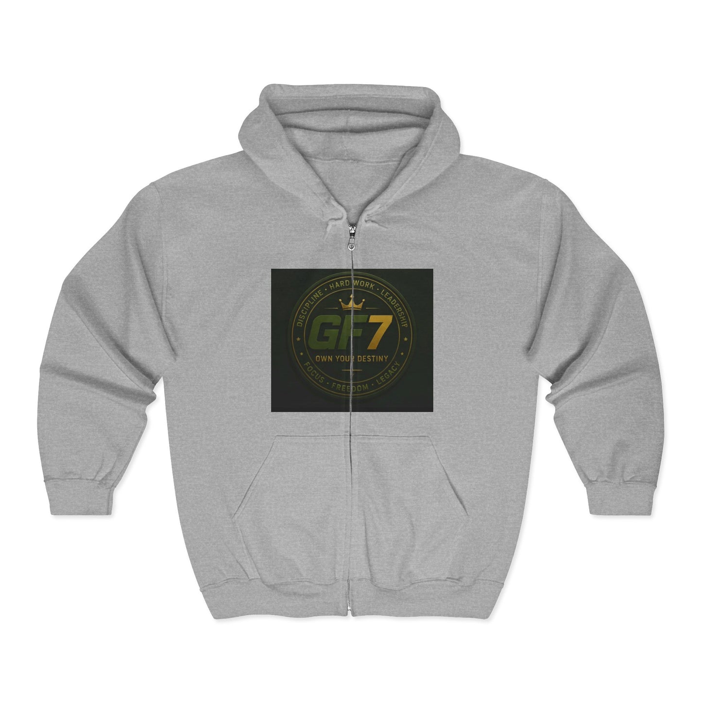 Merch Wars Product 012 Zip Hoodie Pullover/  Gildan 18600/ Size: 4500X3000 px  V1 by Fredo