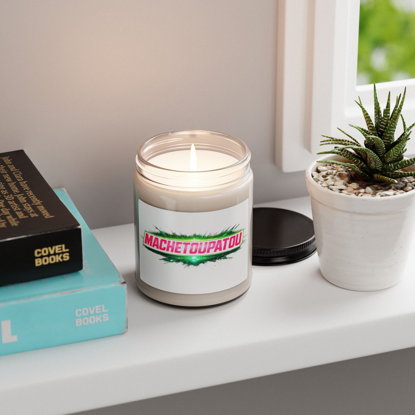 MT TEMPLATE/ USA ONLY/ MERCH WARS/ Scented Soy Candle — 9oz #HOME010 - by