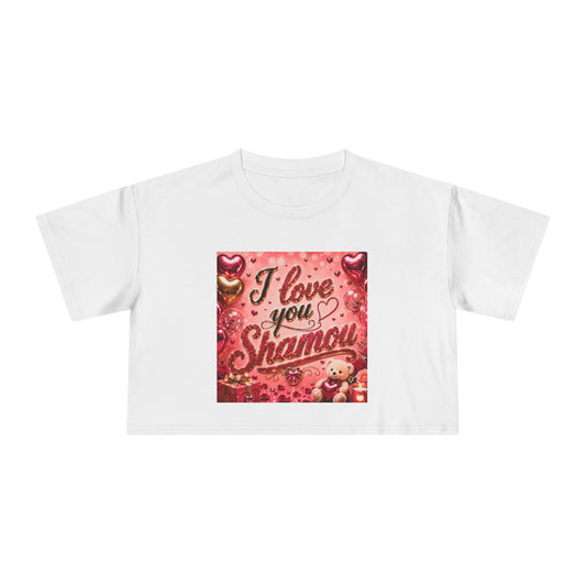 USA ONLY/ MERCH WARS/ Women's Crop Tee # APP001/ by Shamou