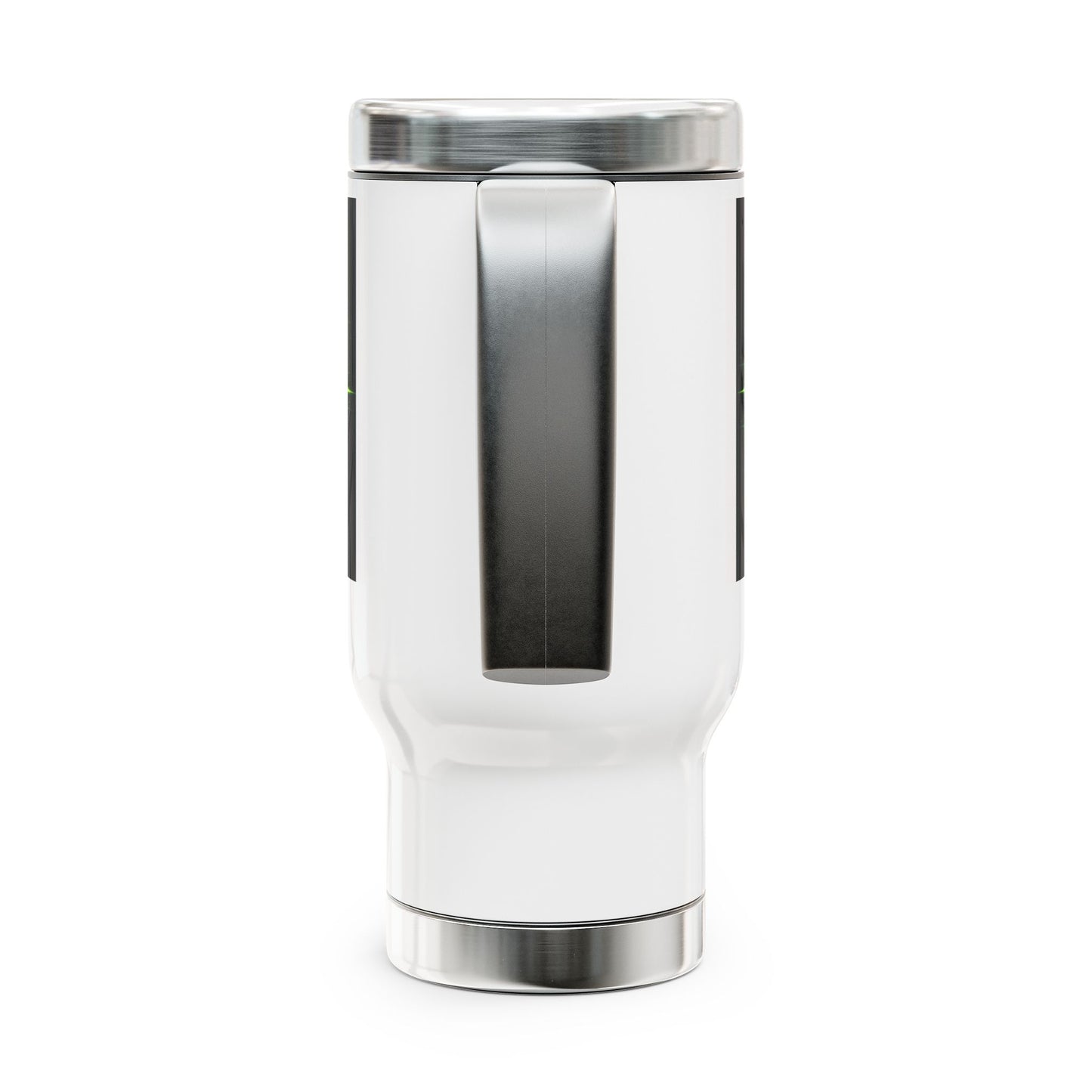 Template Merch Wars Product 017 Stainless Steel Travel Mug — 14oz Insulated Handle Tumbler