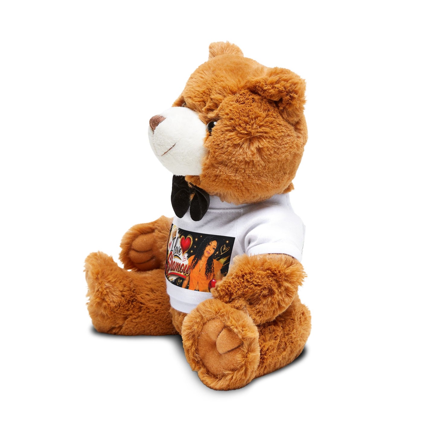 Merch Wars Product #030 Customizable Teddy Bear Plush with Personalized T-Shirt by Shamou