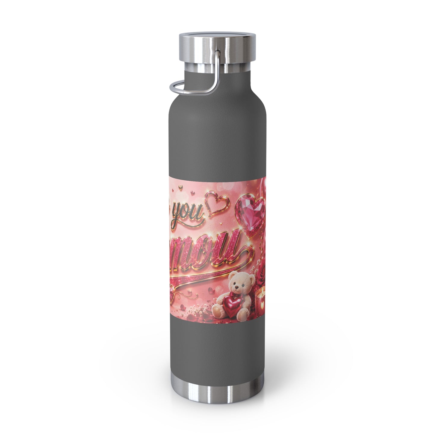 USA ONLY/ MERCH WARS/  22oz Copper Vacuum Bottle #DRINK006 - by Shamou
