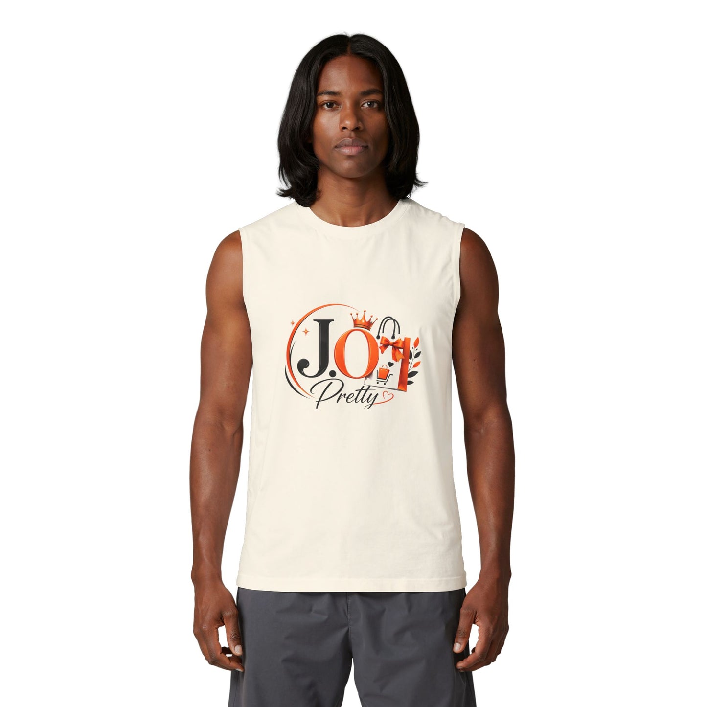 Merch Wars Product 008 Graphic Muscle Tank —  By Mme Odneus V1