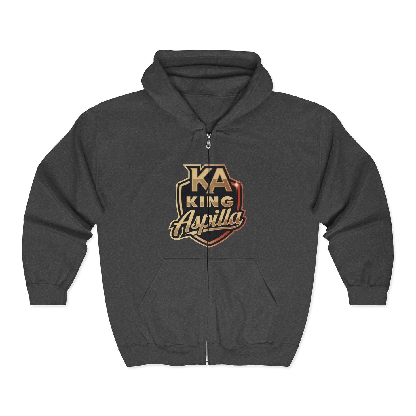 Merch Wars Product 012 Zip Hoodie Pullover/  Gildan 18600/ Size: 4500X3000 px By King Aspilla V3