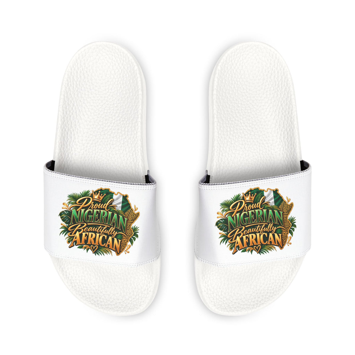 SheIsBlxn : Removable-Strap Slide Sandals #FOOT001-1