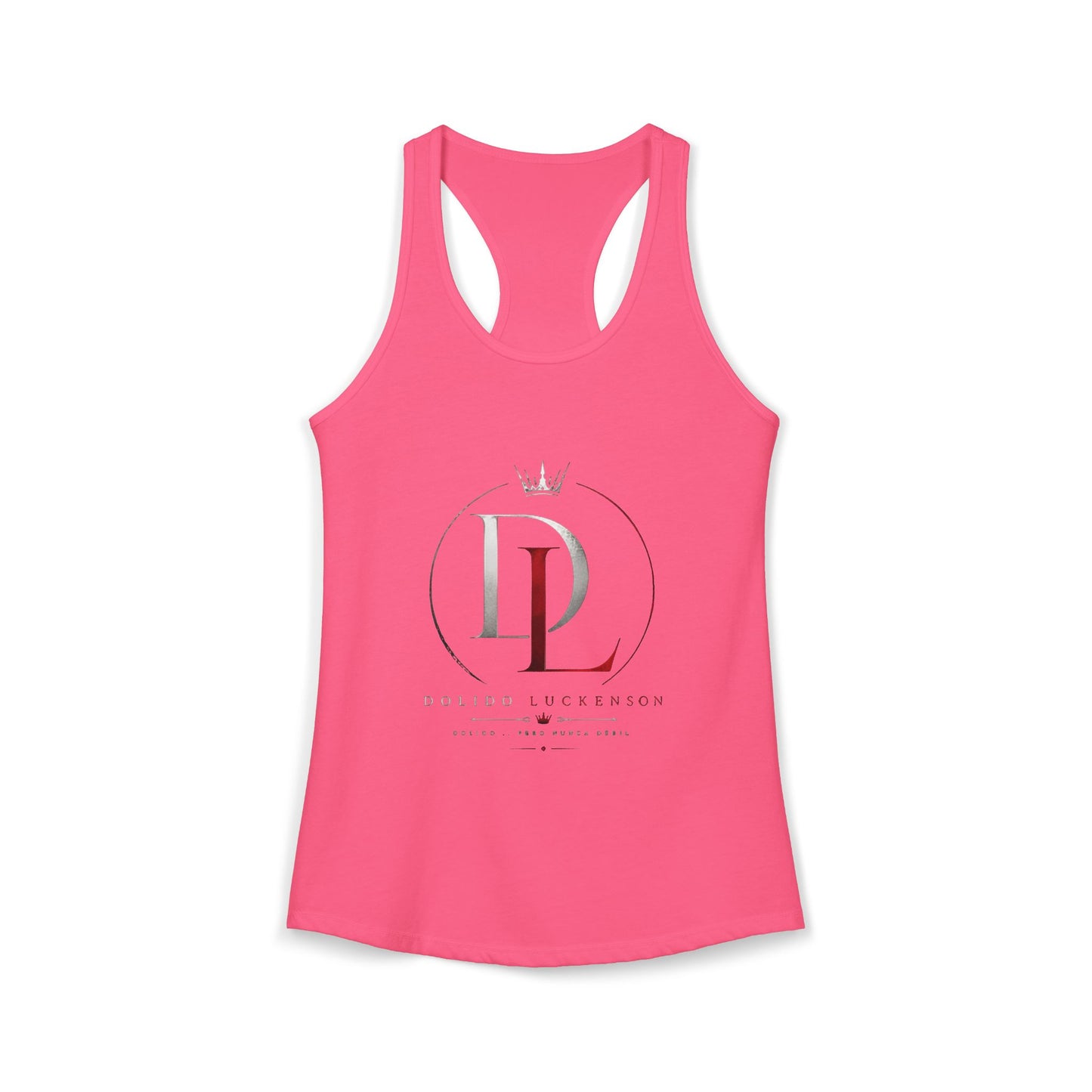 Merch Wars Product 019 Women's Ideal Racerback Tank by Dolido