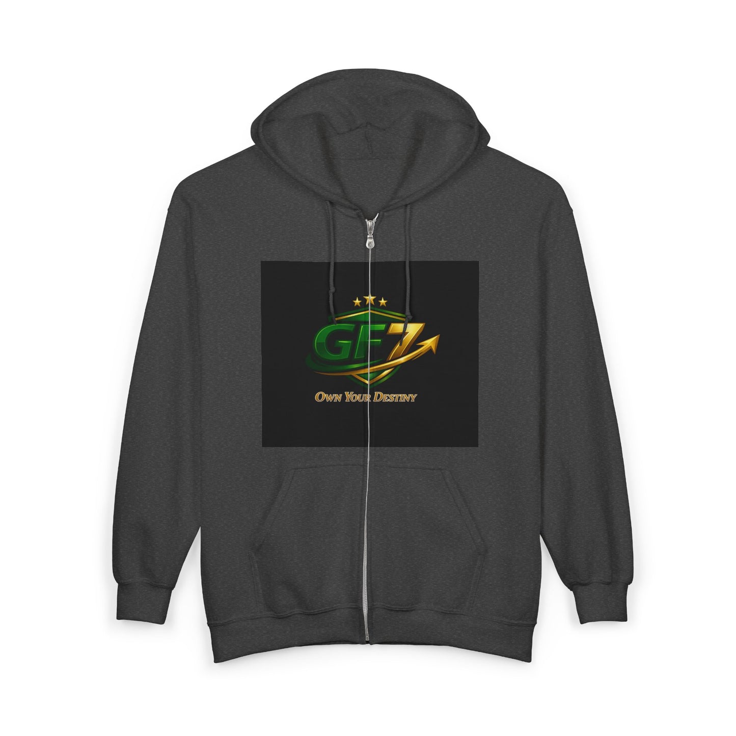 Copy of Merch Wars Product 012 Zip Hoodie Pullover/  Gildan 18600/ Size: 4500X3000 px  V2 by Fredo