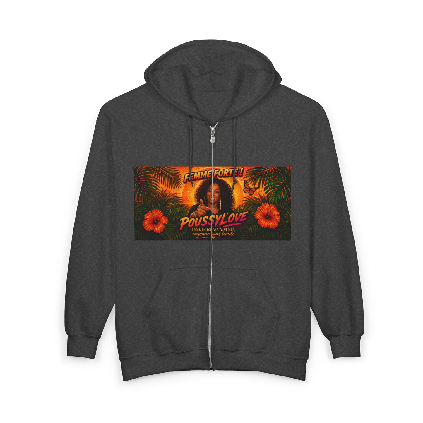 Merch Wars Product 012 Zip Hoodie Pullover/  Gildan 18600/ Size: 4500X3000 px By Poussylove
