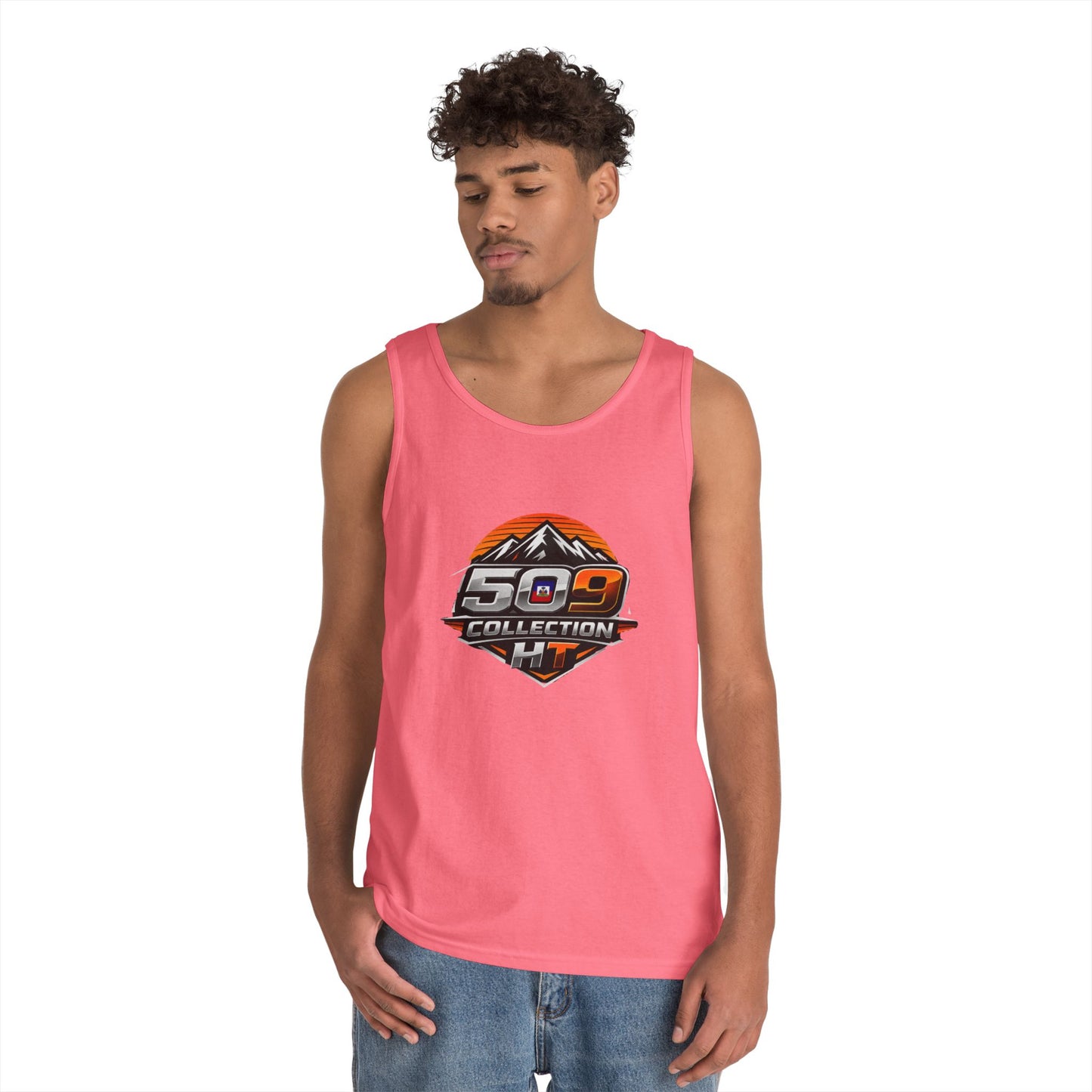 Merch Wars Product 006 Tank Top / Gildan 5200/ Size: 3000X3413 px By Glory to Lord