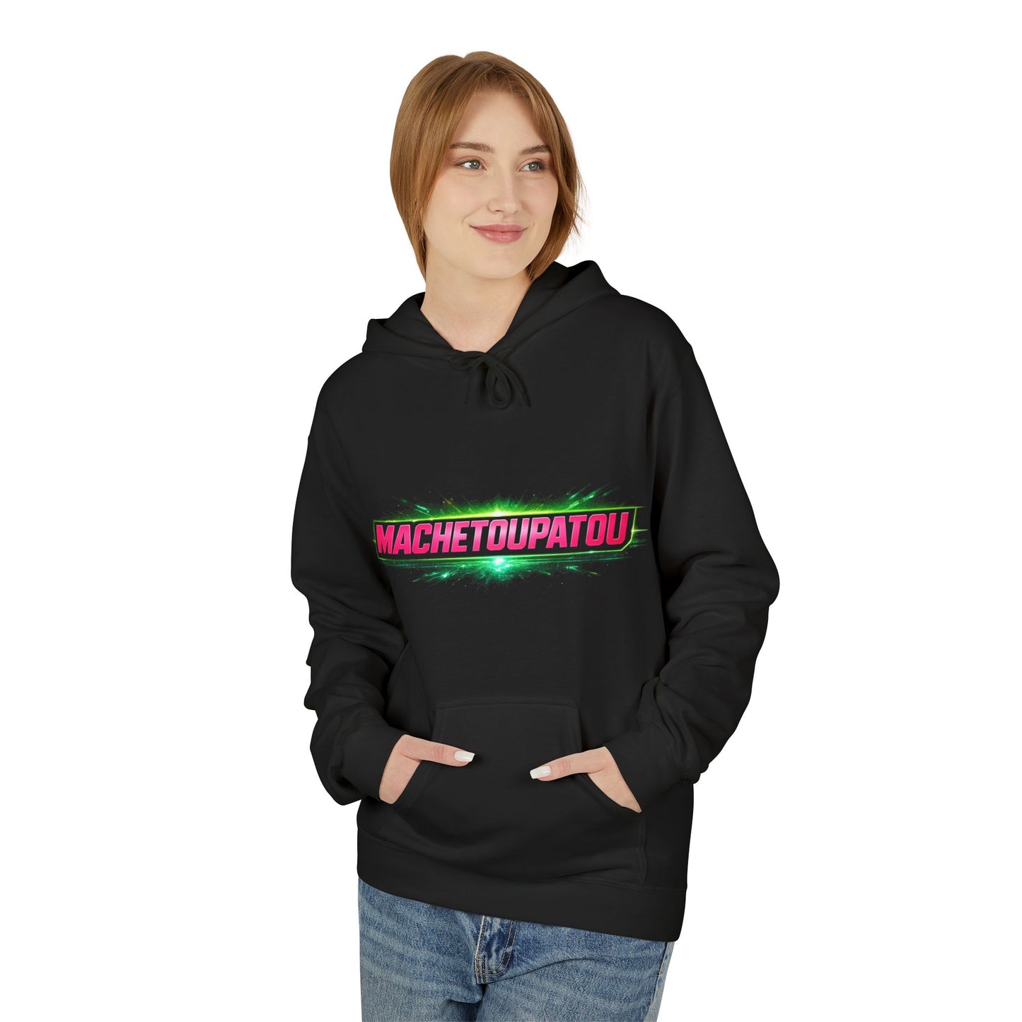 MACHETOUPATOU Neon Hoodie