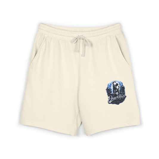 Merch Wars Product 018 Unisex Garment-Dyed Lightweight Fleece Sweat Shorts by James Fitness