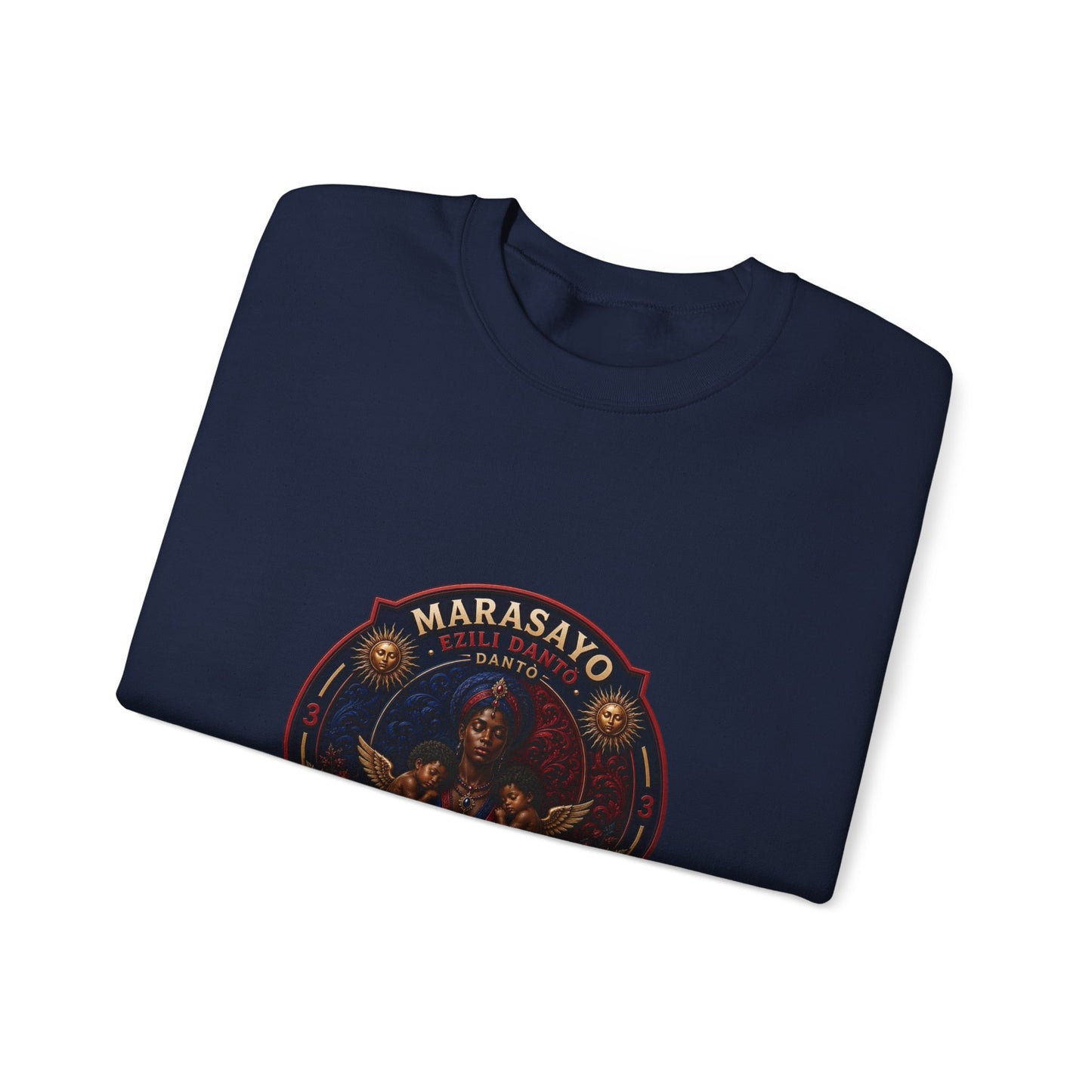 Merch Wars Product 013 Crewneck Sweatshirt/ Gildan 18000/ Size: 3852X4398 px by Marasa yo V3