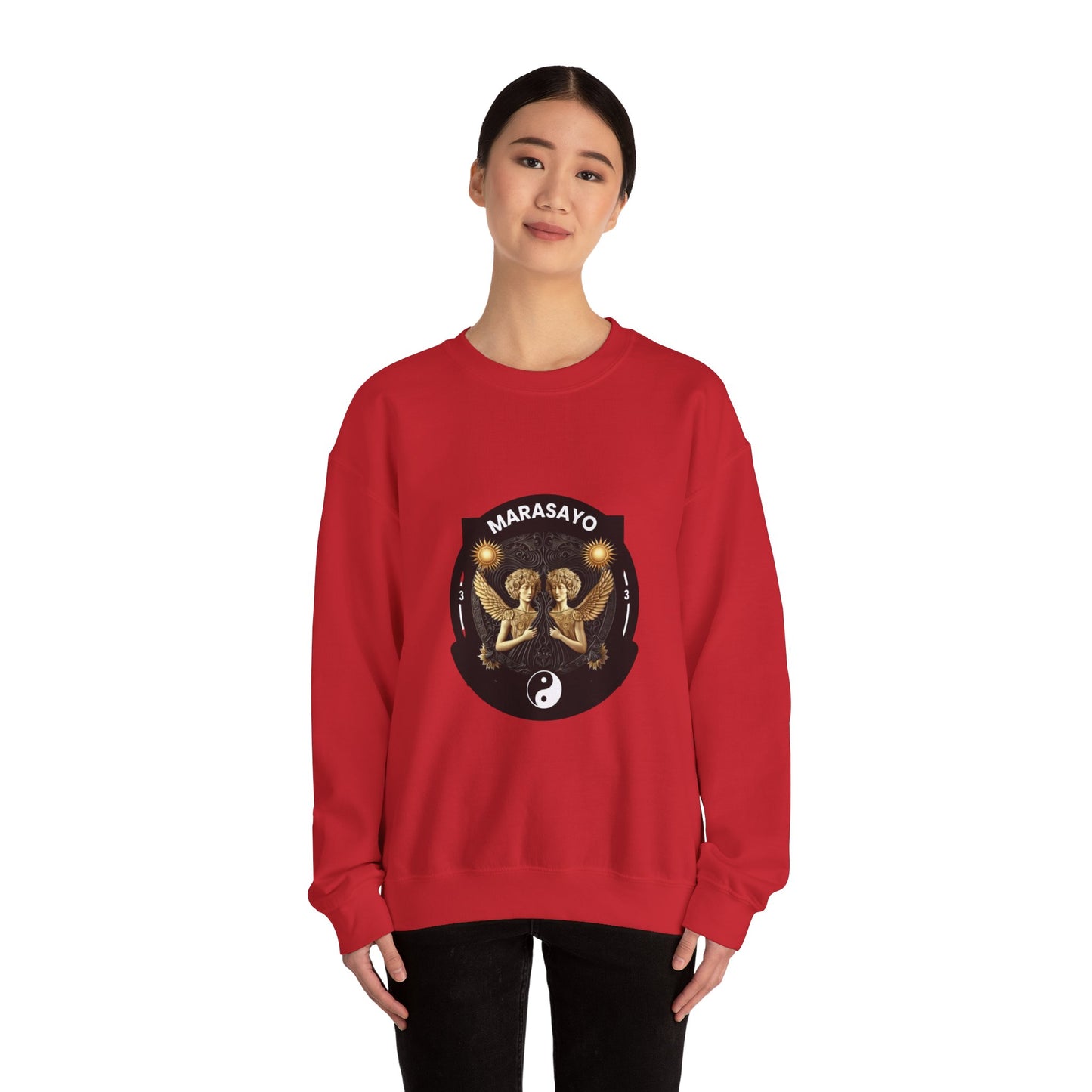 Merch Wars Product 013 Crewneck Sweatshirt/ Gildan 18000/ Size: 3852X4398 px by Marasa yo V1