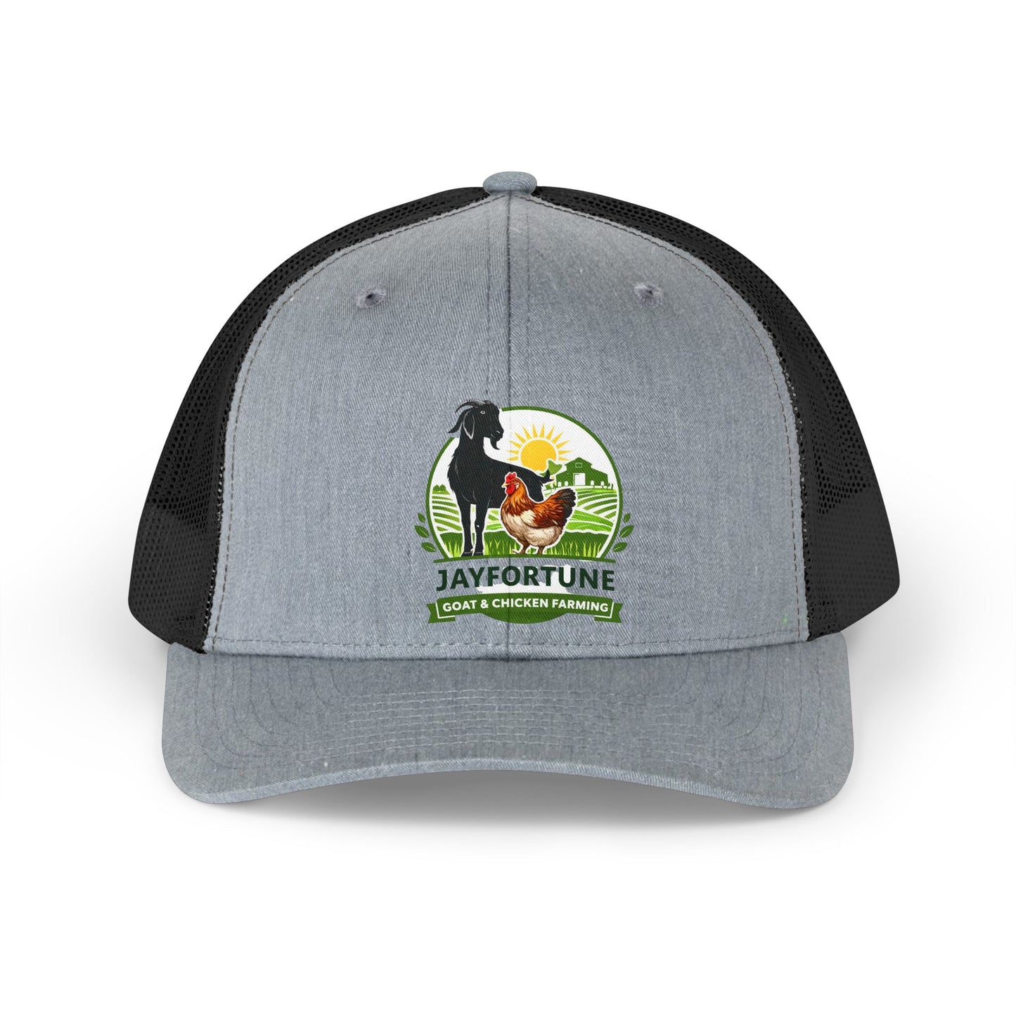 Merch Wars Product 015 -Trucker Hat V2 — Retro  Mesh Cap by Jay Fortune