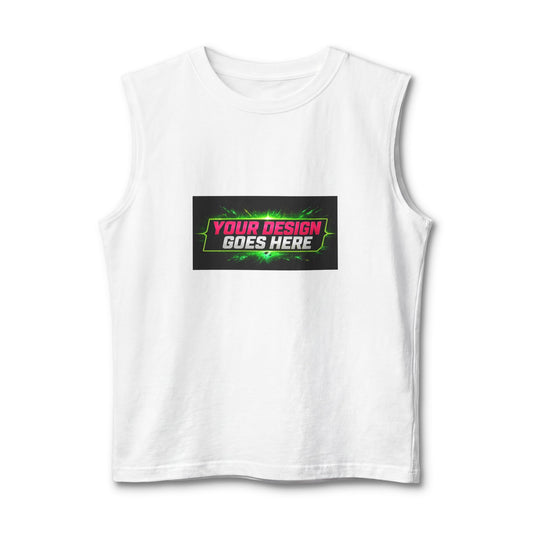 Template Merch Wars Product 008 Graphic Muscle Tank —