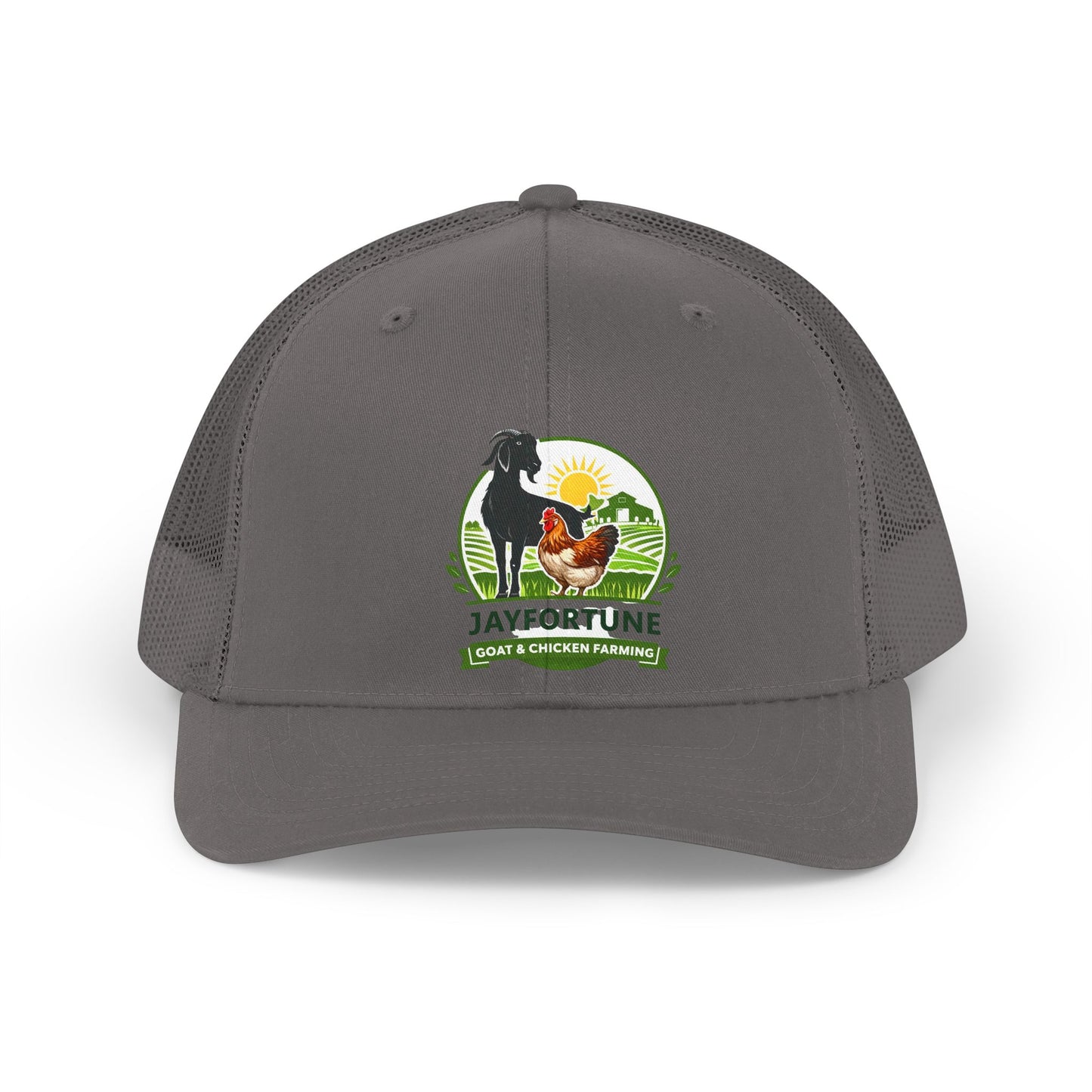 Merch Wars Product 015 -Trucker Hat V2 — Retro  Mesh Cap by Jay Fortune