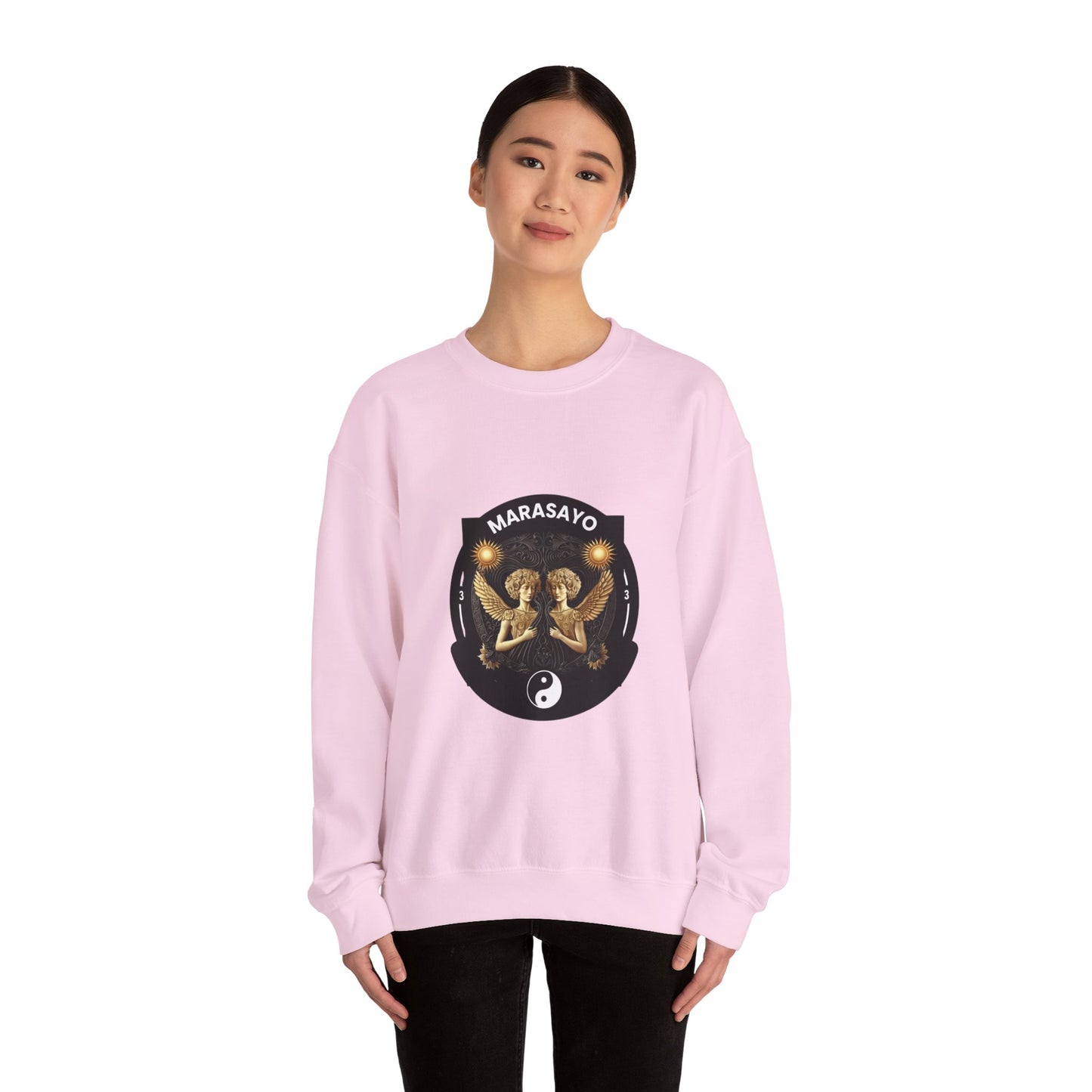 Merch Wars Product 013 Crewneck Sweatshirt/ Gildan 18000/ Size: 3852X4398 px by Marasa yo V1
