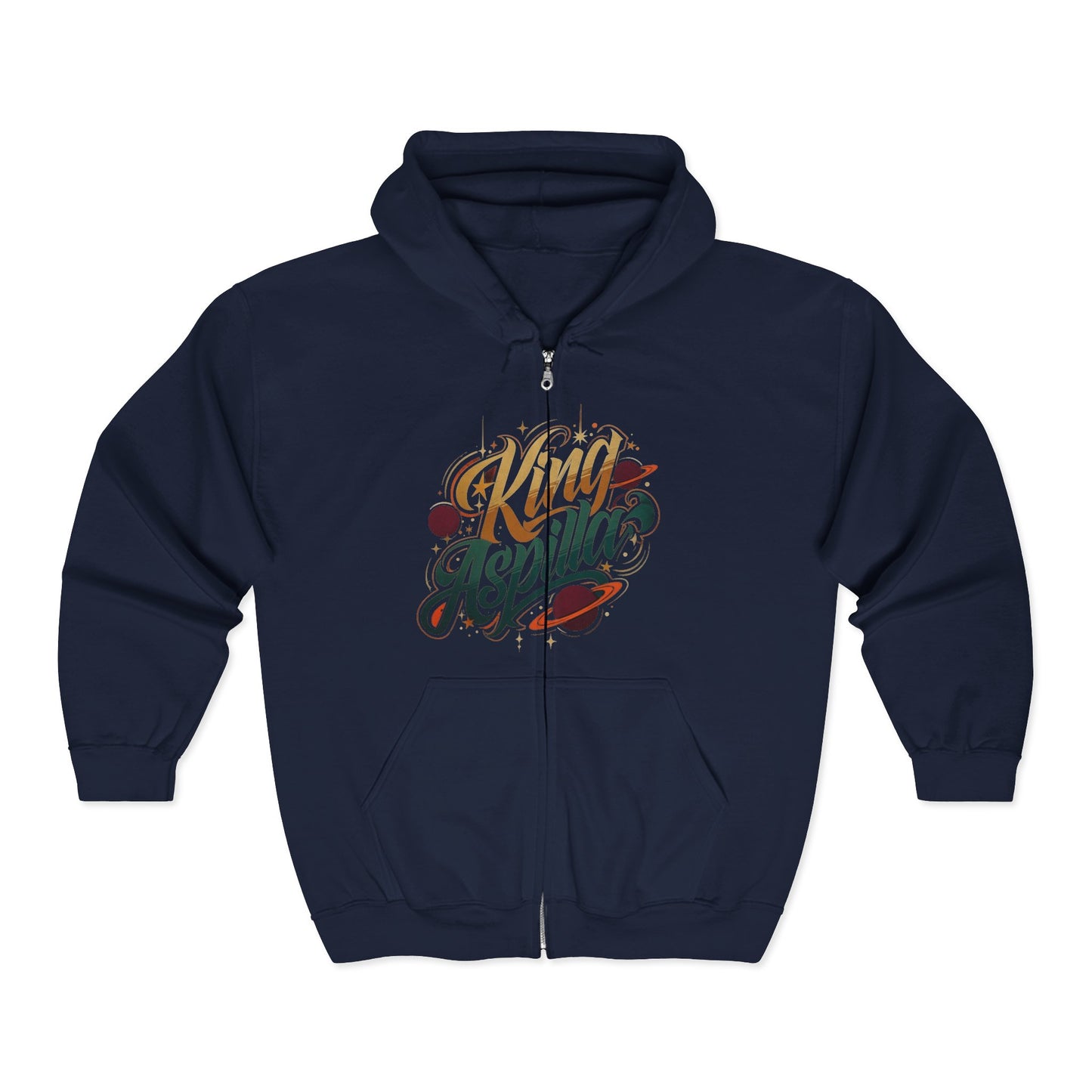 Merch Wars Product 012 Zip Hoodie Pullover/  Gildan 18600/ Size: 4500X3000 px By King Aspilla V1