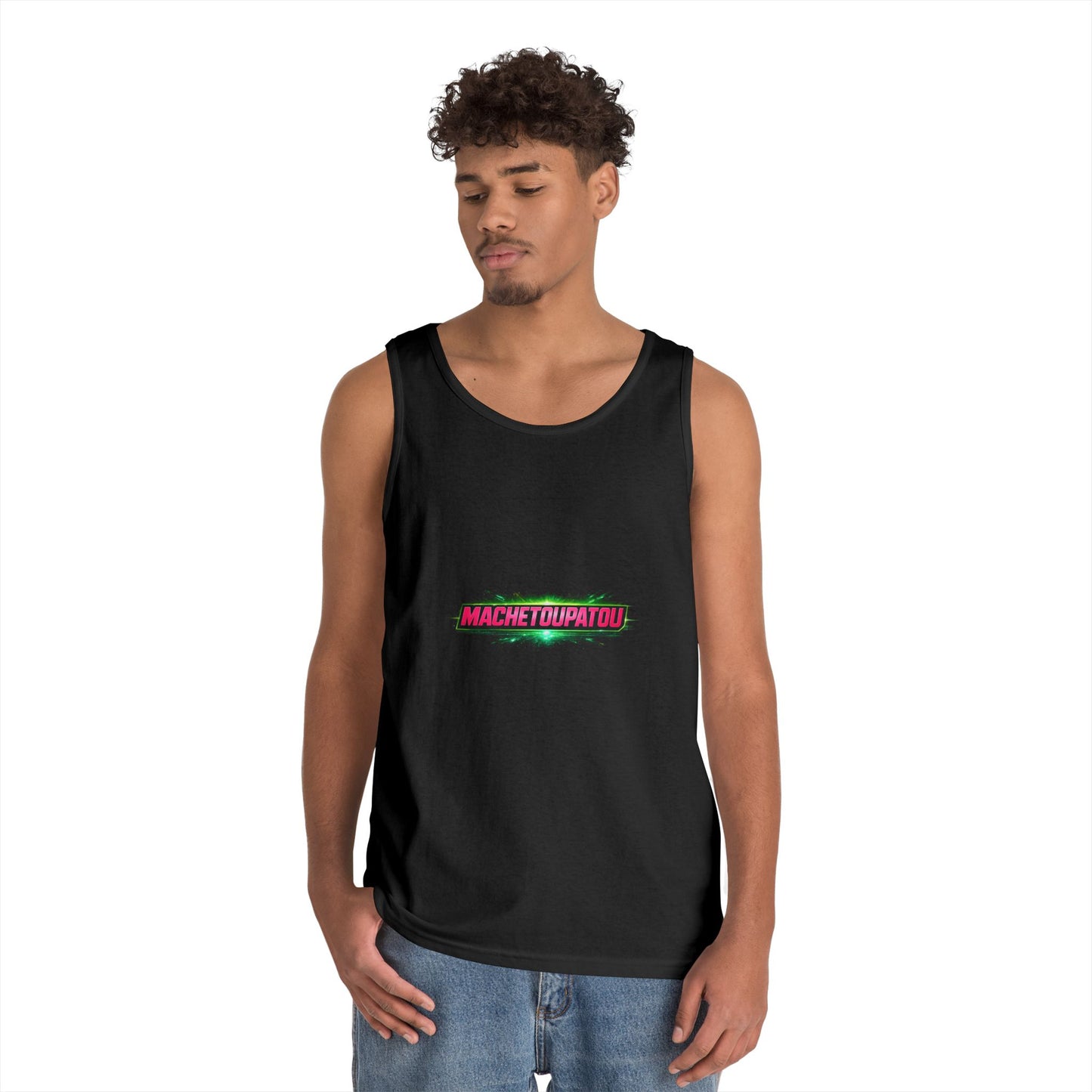 Template Merch Wars Product 006 Tank Top / Gildan 5200/ Size: 3000X3413 px