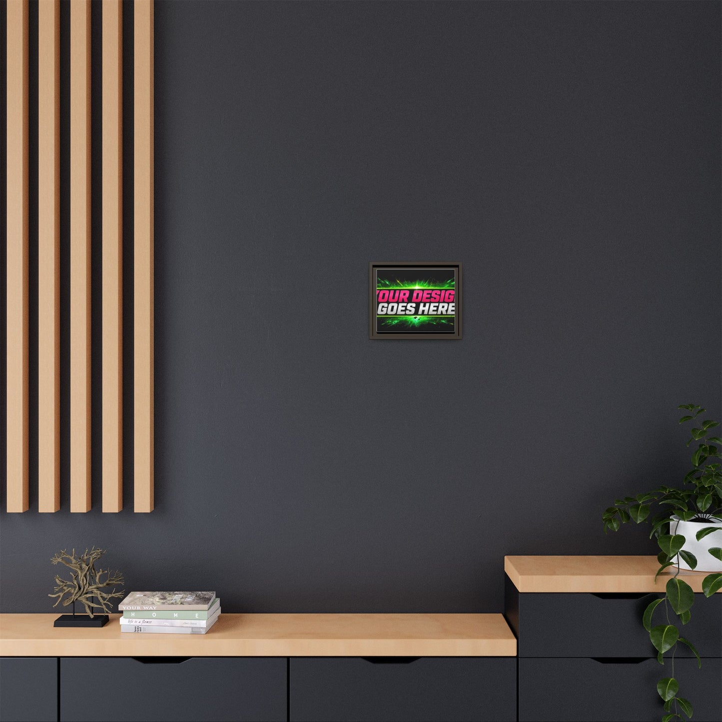 Template  Merch Wars Product #036 Framed Matte Canvas Wall Art —