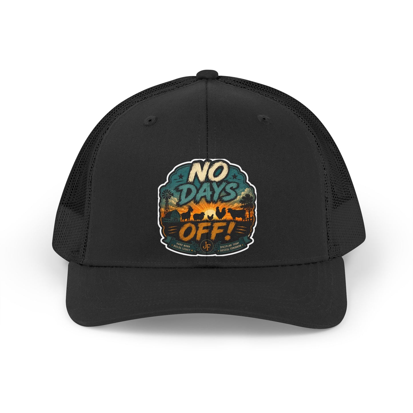 Merch Wars Product 015 -Trucker Hat V3 — Retro  Mesh Cap by Jay Fortune