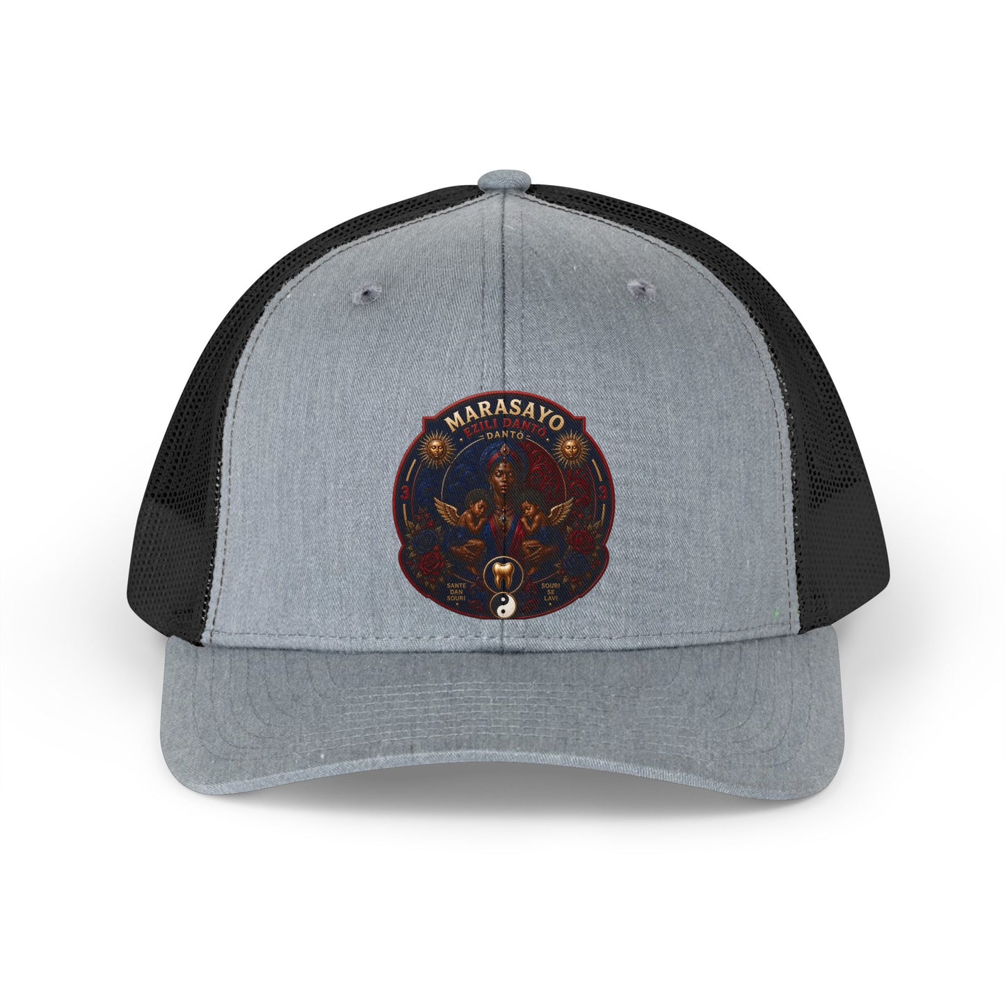 Merch Wars Product 015 -Trucker Hat — Retro  Mesh Cap by Marasa Yo V3