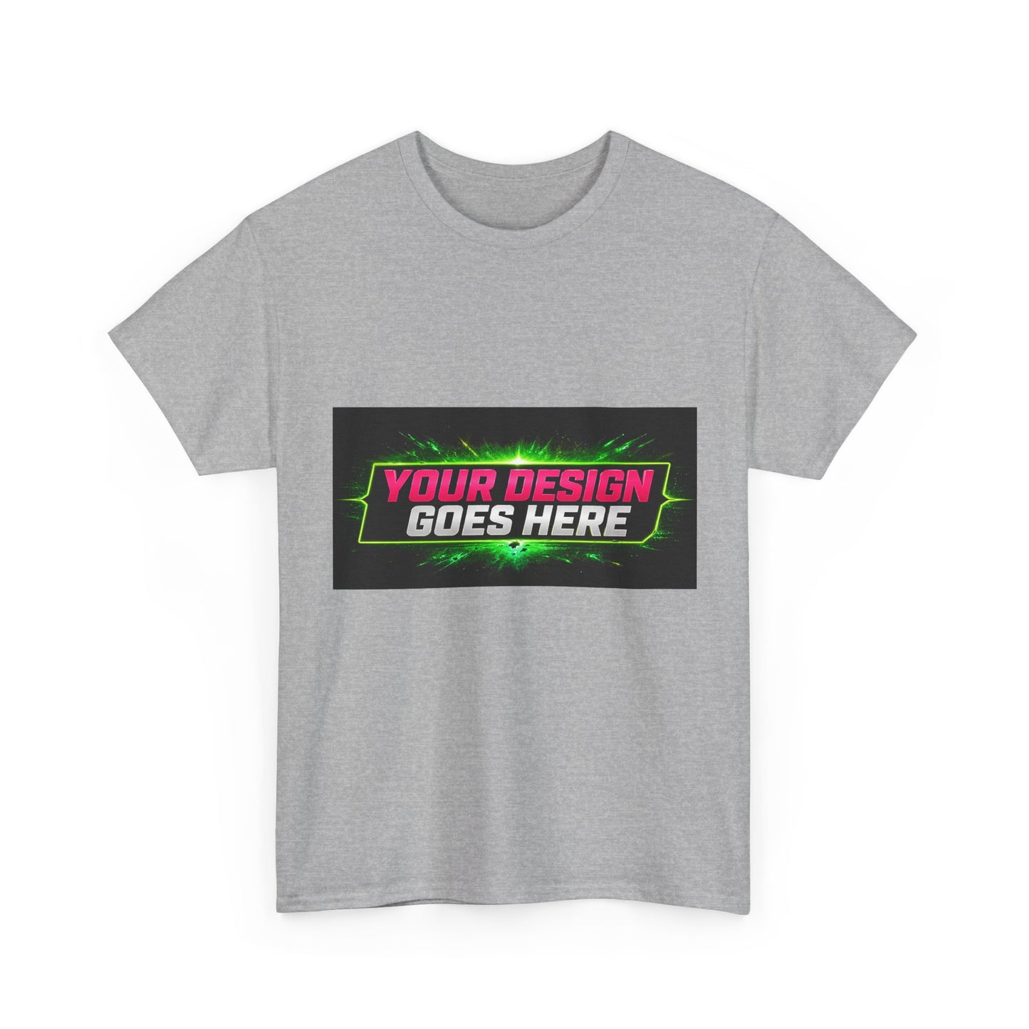 MT TEMPLATE/ EUROPE ONLY/ CZECH, GERMANY/ MERCH WARS/ Heavy Cotton T-Shirt # APP010 - by