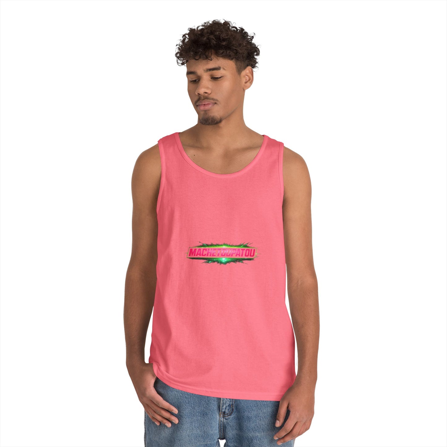 Template Merch Wars Product 006 Tank Top / Gildan 5200/ Size: 3000X3413 px