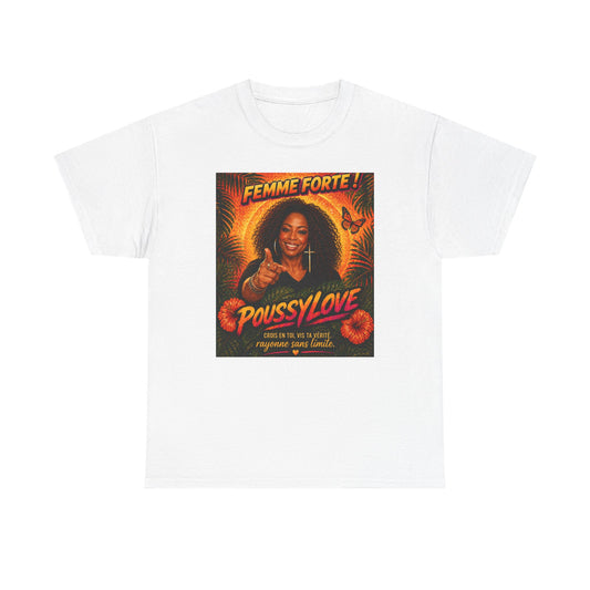 CANADA ONLY/Merch Wars/ Heavy Cotton T-Shirt APP010/ By Poussylove